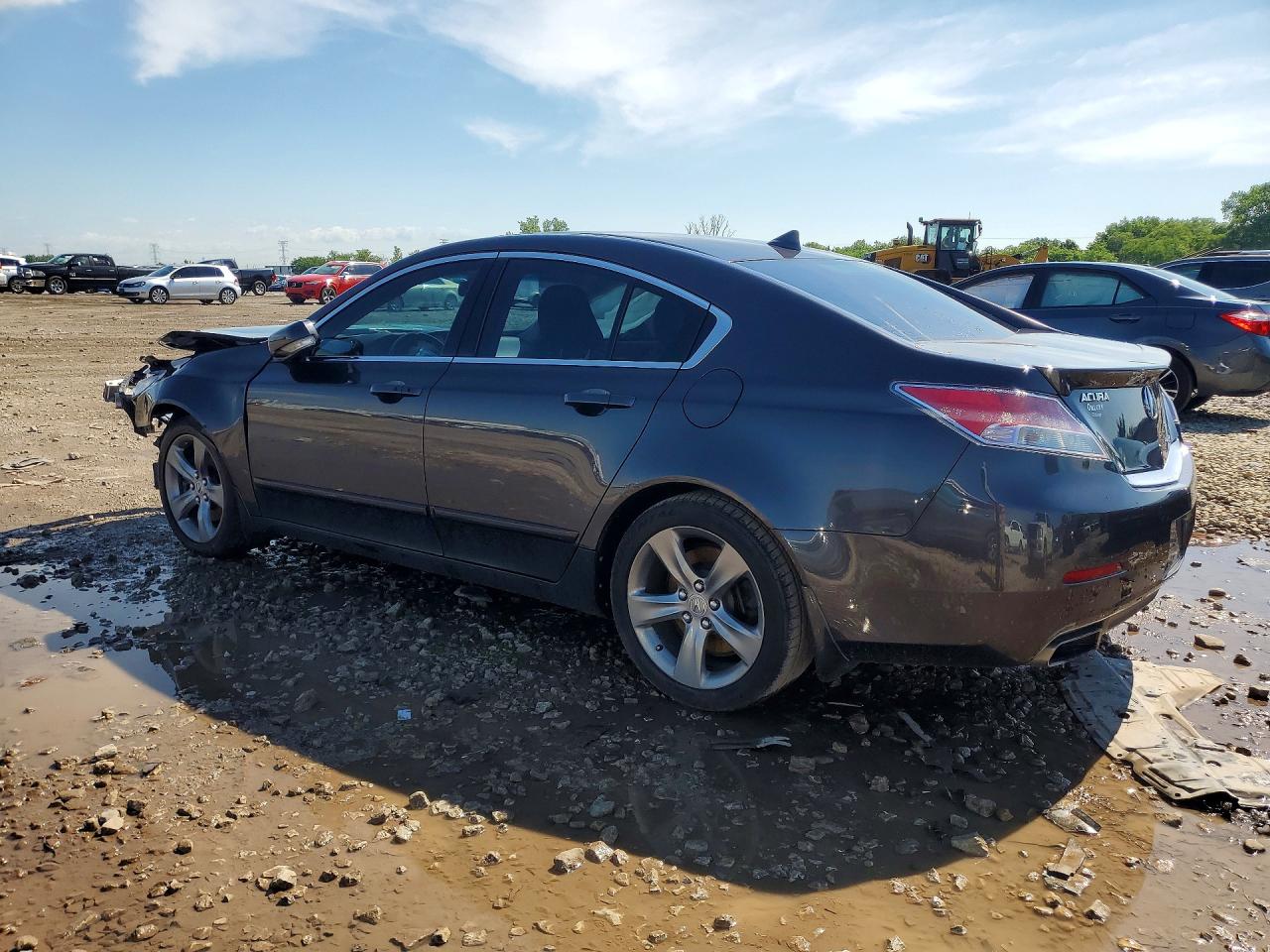 2012 Acura Tl Black vin: 19UUA9F55CA006527