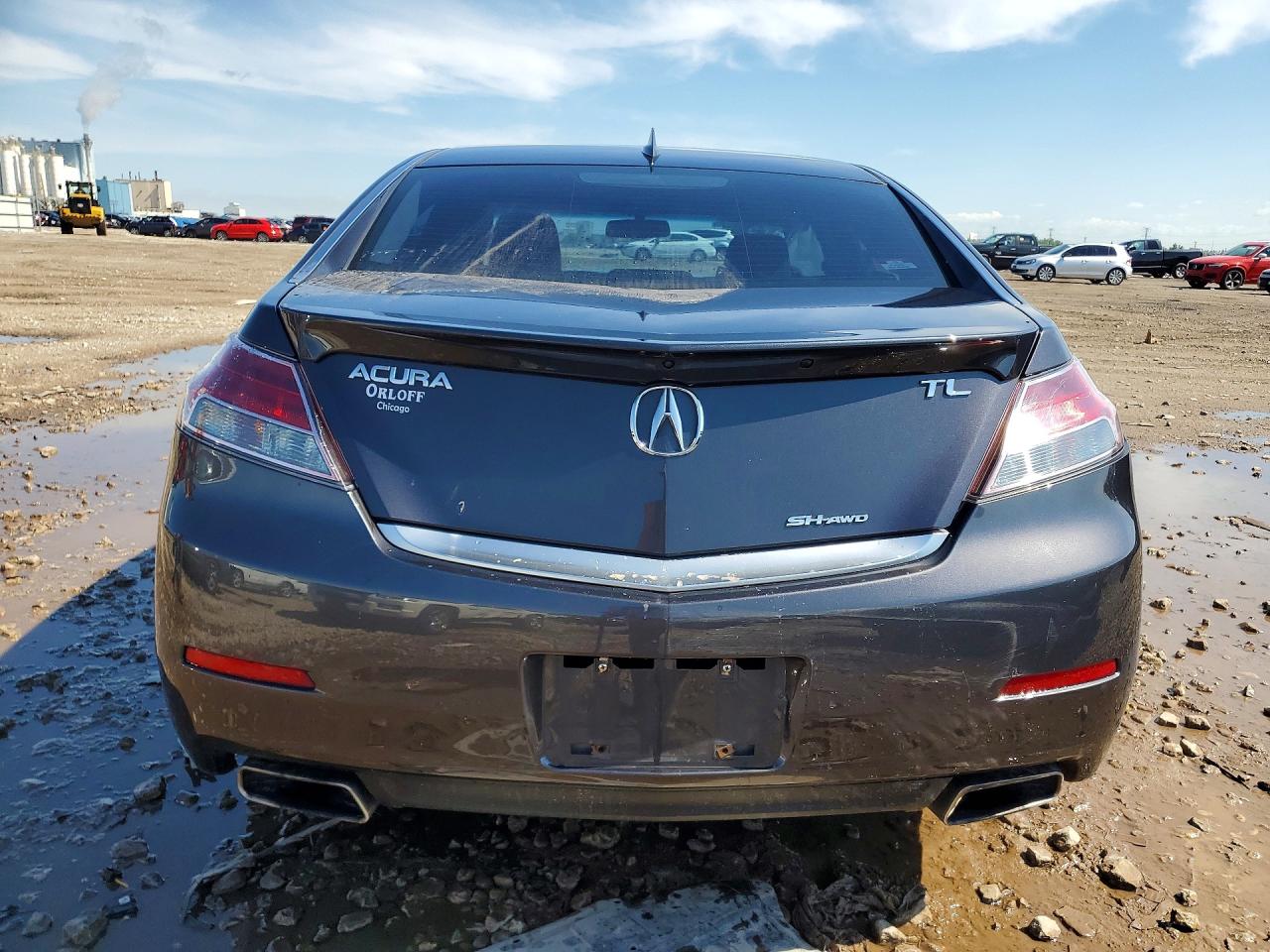 2012 Acura Tl Black vin: 19UUA9F55CA006527