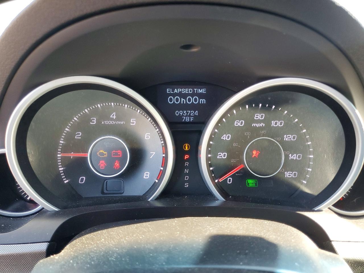 2012 Acura Tl Black vin: 19UUA9F55CA006527