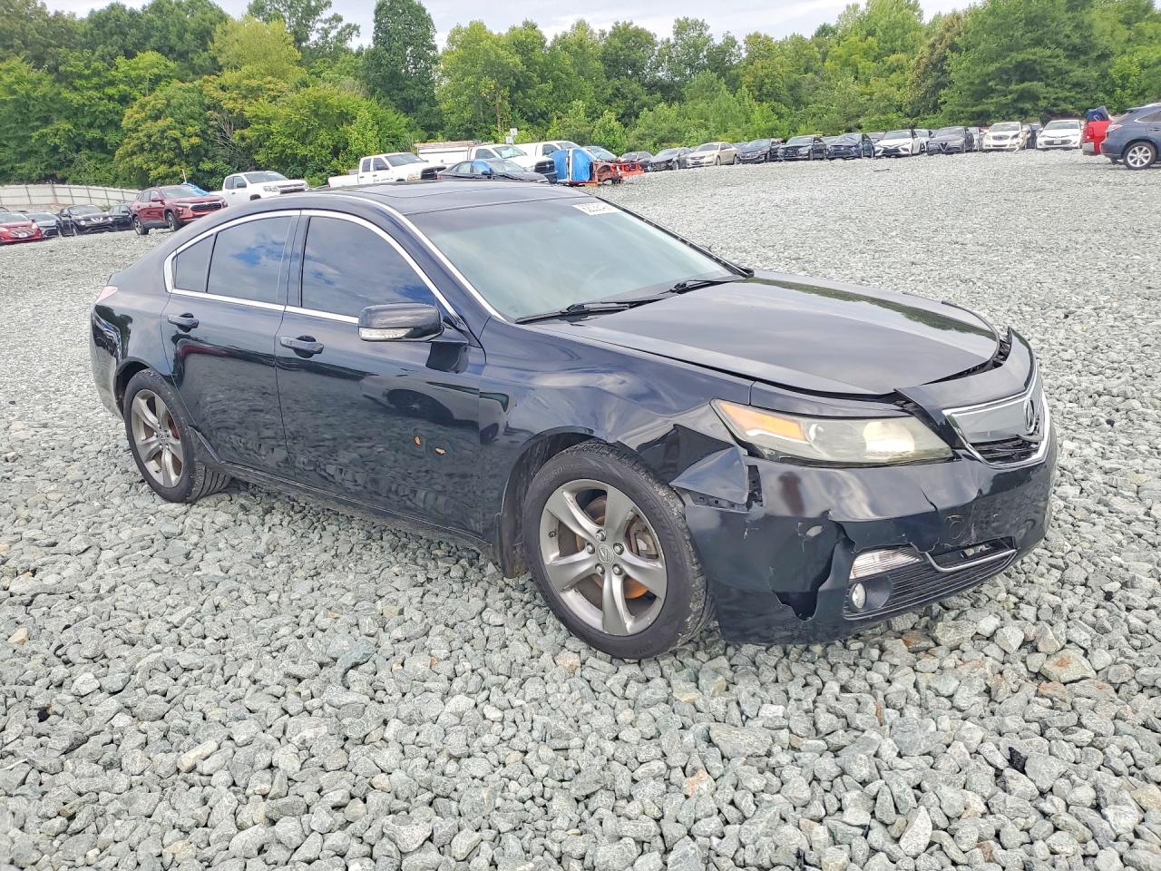 2012 Acura Tl Black vin: 19UUA9F55CA009492