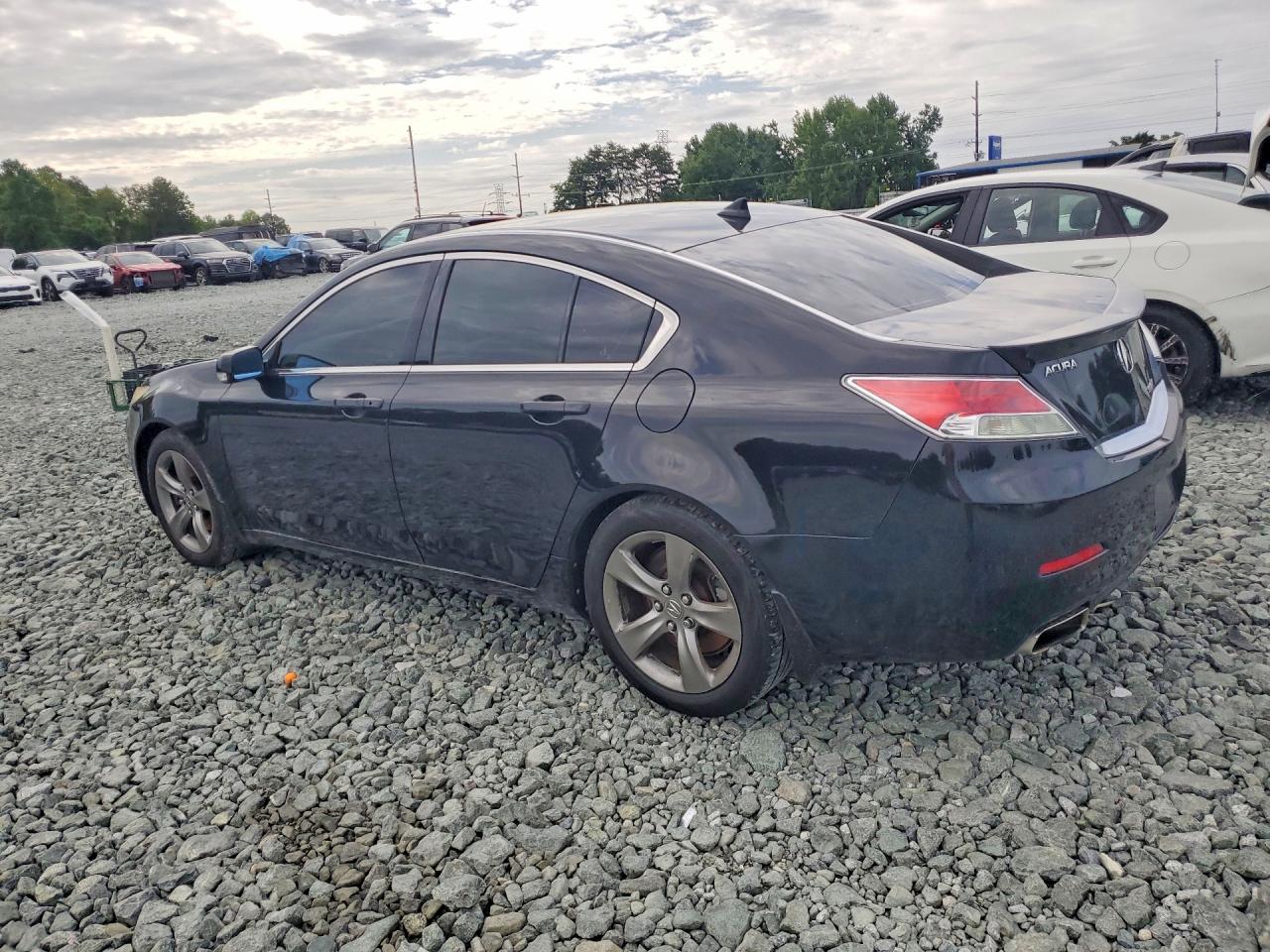 2012 Acura Tl Black vin: 19UUA9F55CA009492