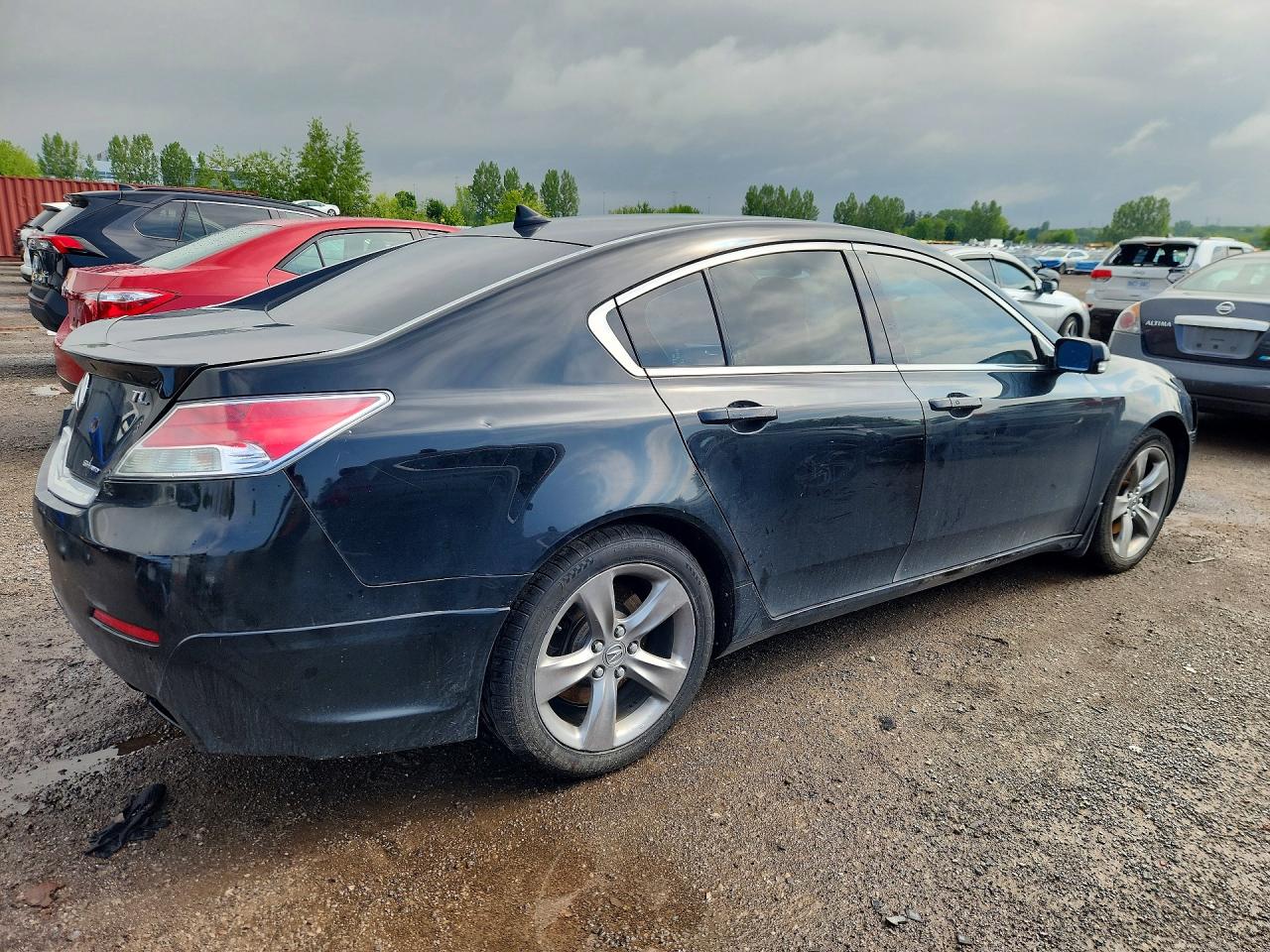 2013 Acura Tl Tech Black vin: 19UUA9F55DA801403