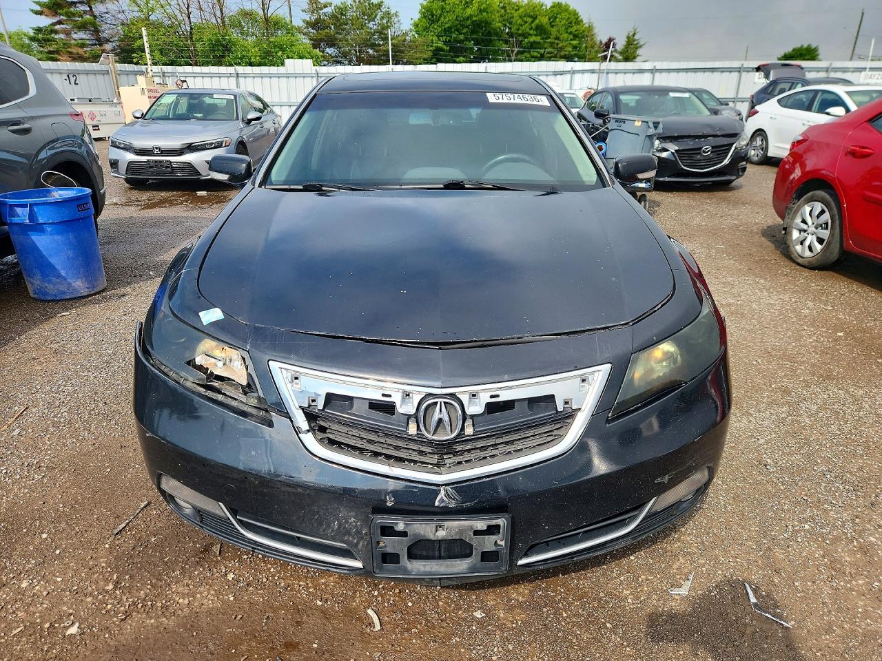 2013 Acura Tl Tech Black vin: 19UUA9F55DA801403