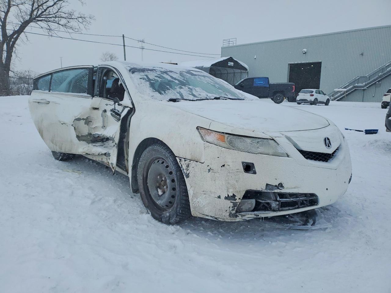 2010 Acura Tl White vin: 19UUA9F56AA800109