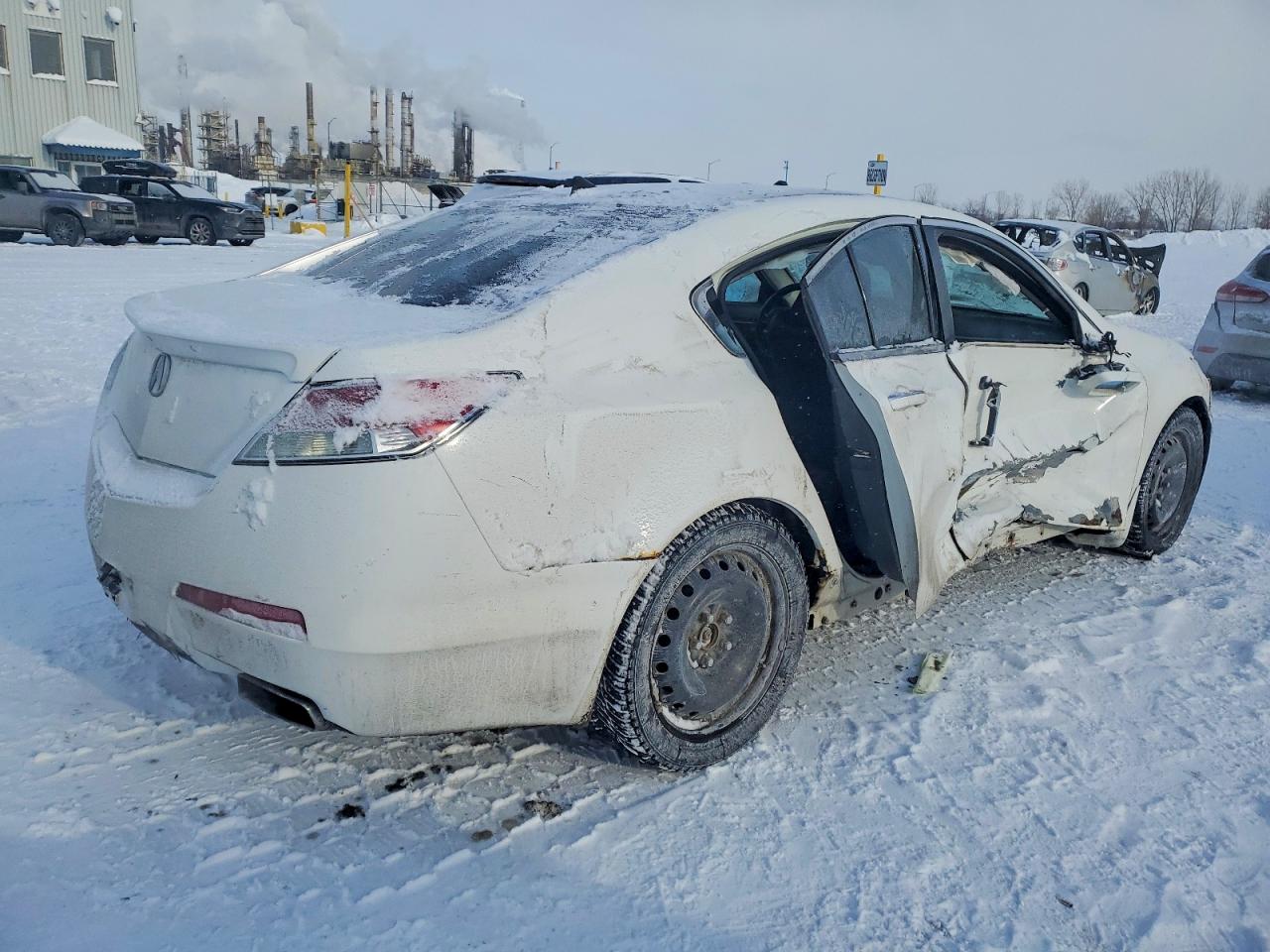 2010 Acura Tl White vin: 19UUA9F56AA800109