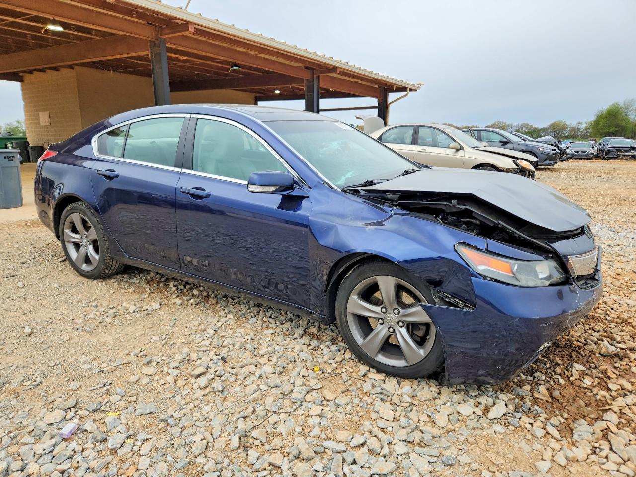 2013 Acura Tl Tech Синий vin: 19UUA9F56DA001712
