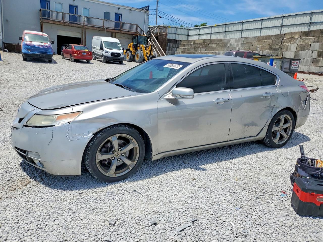 2010 Acura Tl Silver vin: 19UUA9F57AA000371