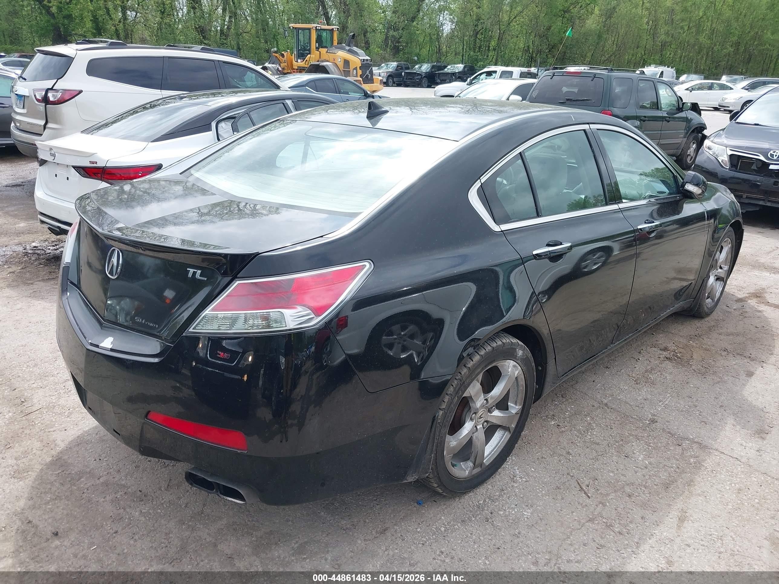 2010 Acura Tl 3.7 Black vin: 19UUA9F57AA001990