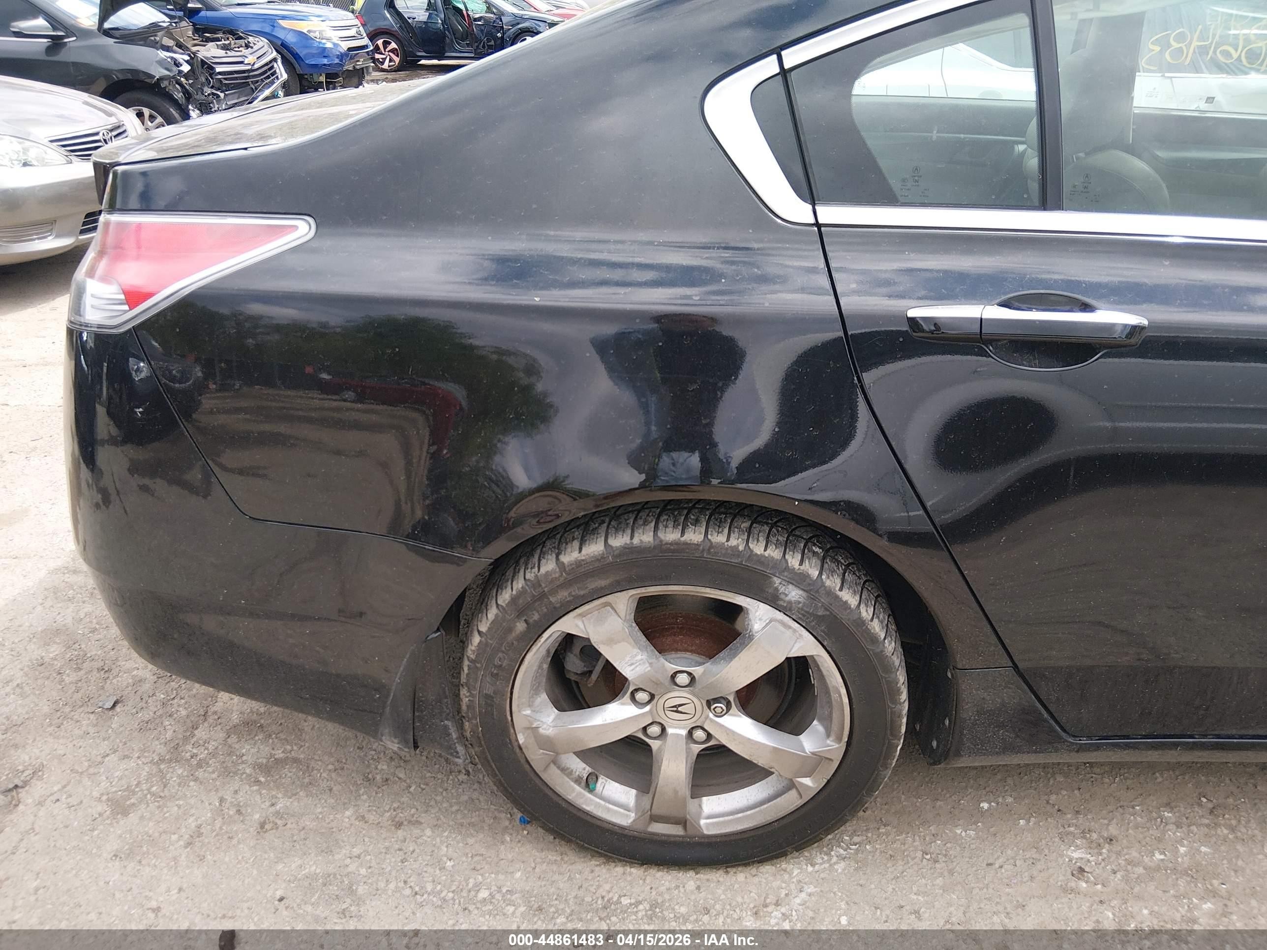 2010 Acura Tl 3.7 Black vin: 19UUA9F57AA001990