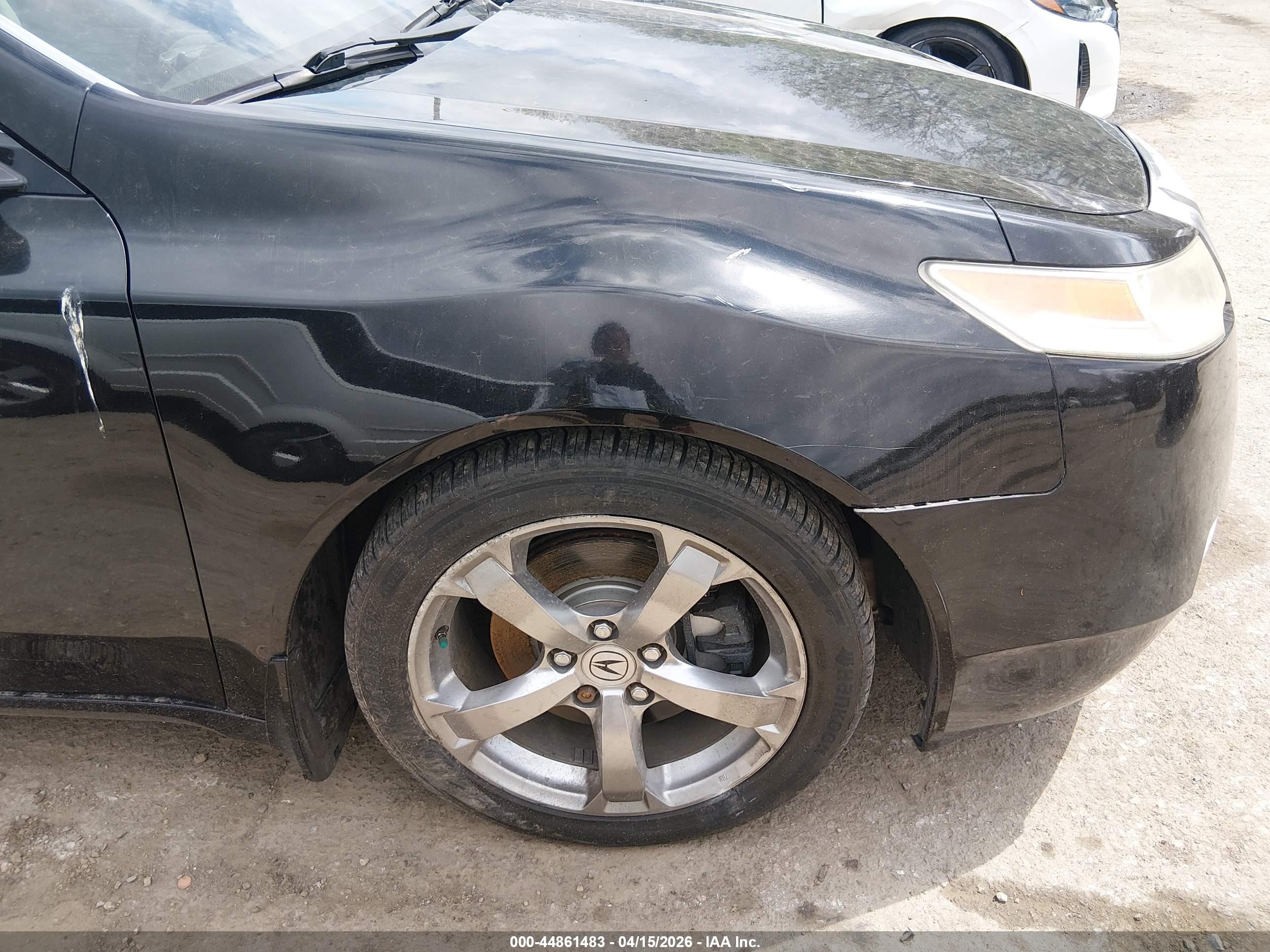 2010 Acura Tl 3.7 Black vin: 19UUA9F57AA001990