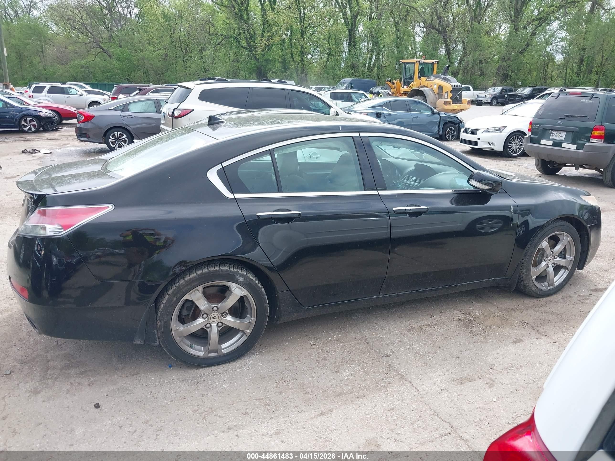 2010 Acura Tl 3.7 Black vin: 19UUA9F57AA001990