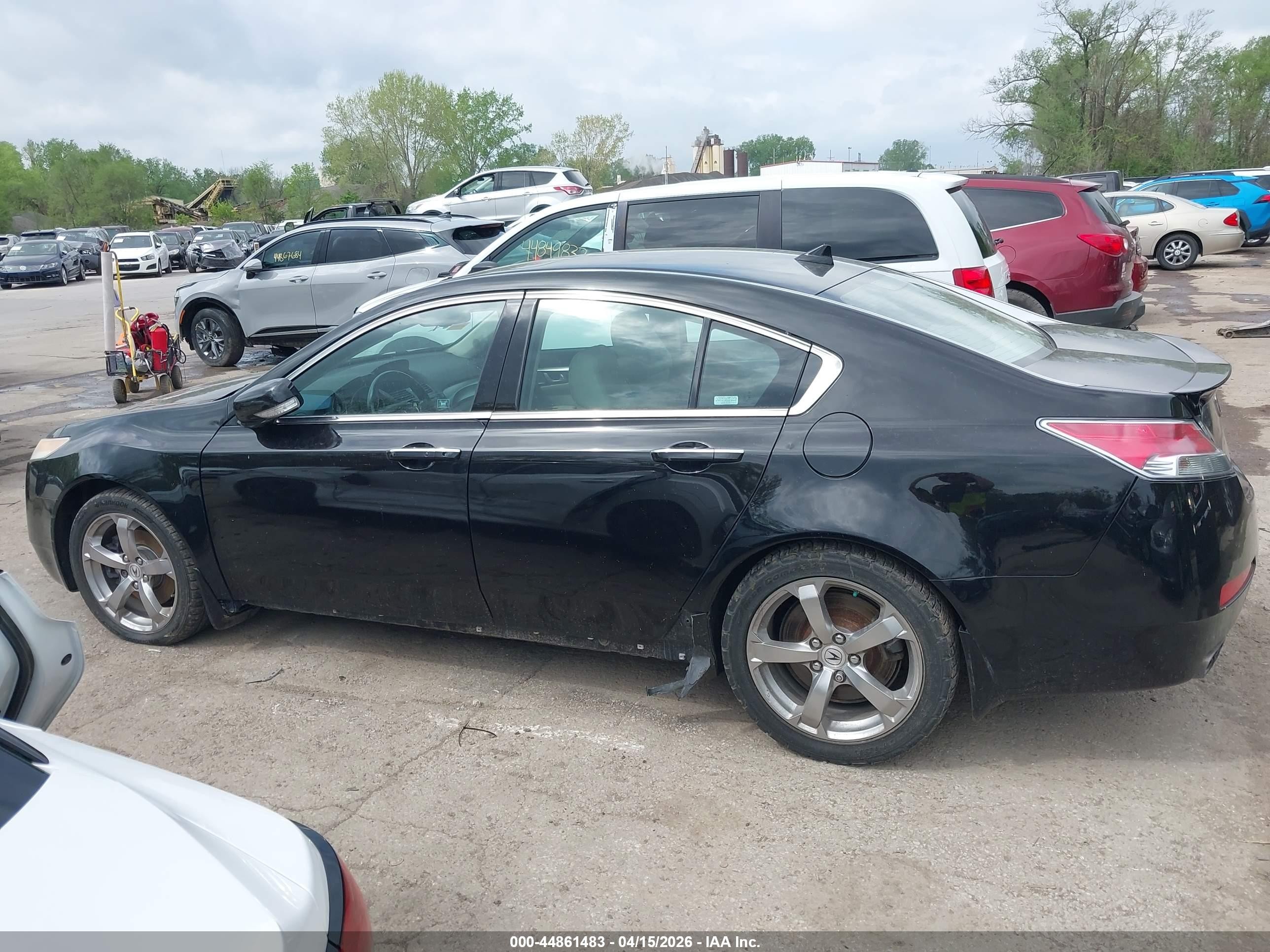 2010 Acura Tl 3.7 Black vin: 19UUA9F57AA001990