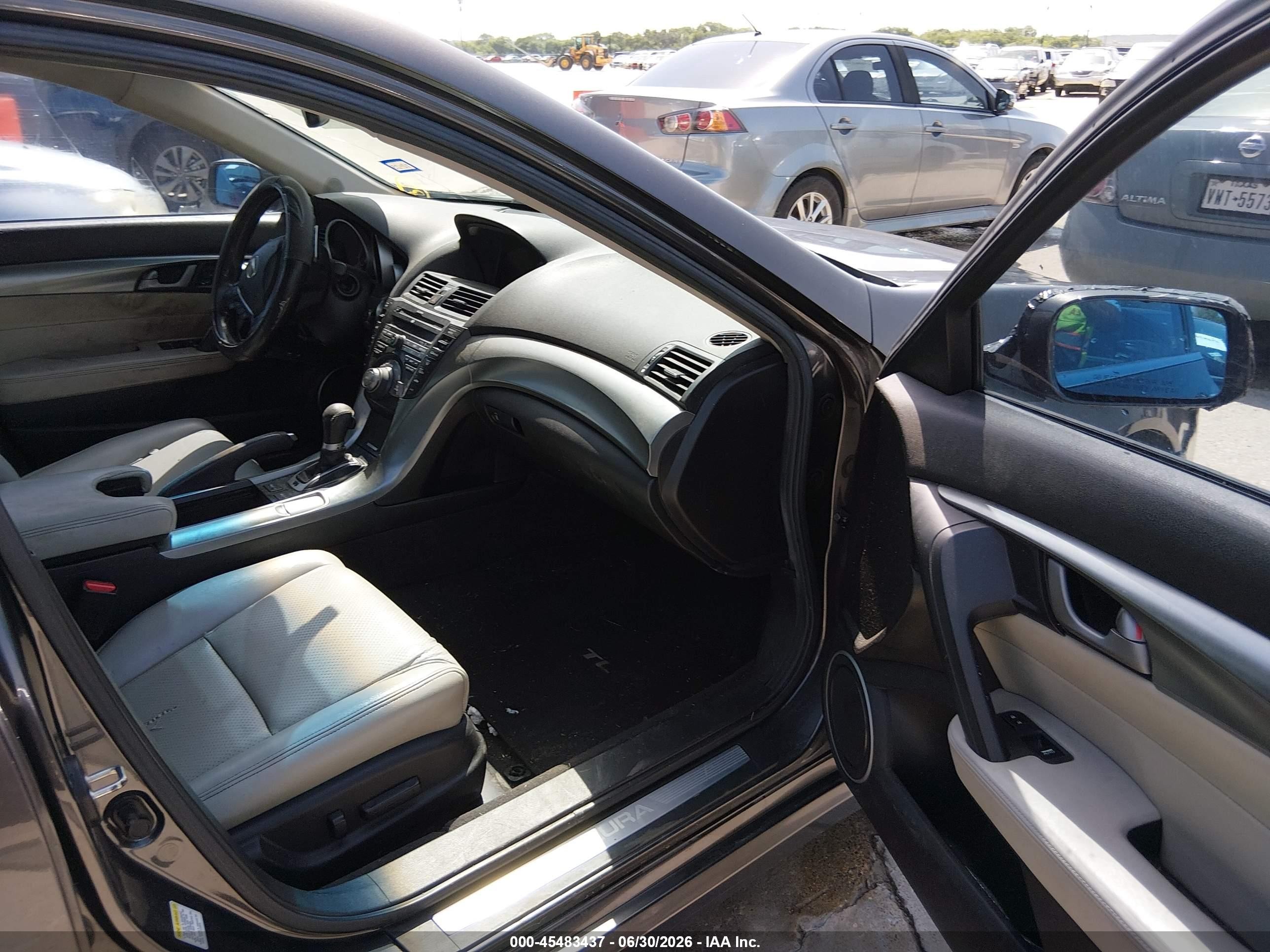 2010 Acura Tl 3.7 Gray vin: 19UUA9F57AA002055