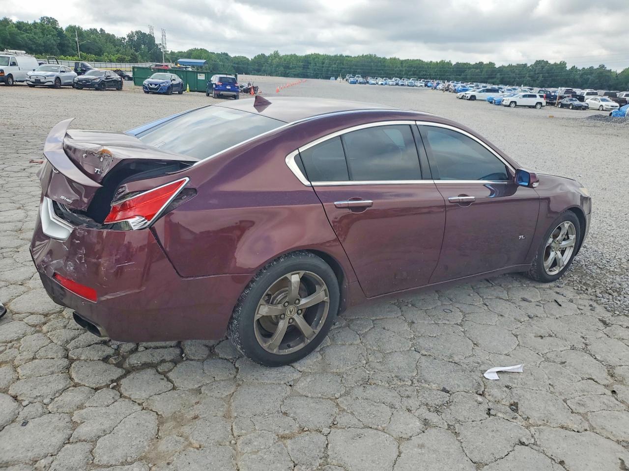 2010 Acura Tl Темно-бордовый vin: 19UUA9F57AA005330