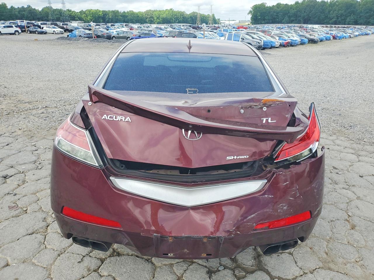 2010 Acura Tl Темно-бордовый vin: 19UUA9F57AA005330