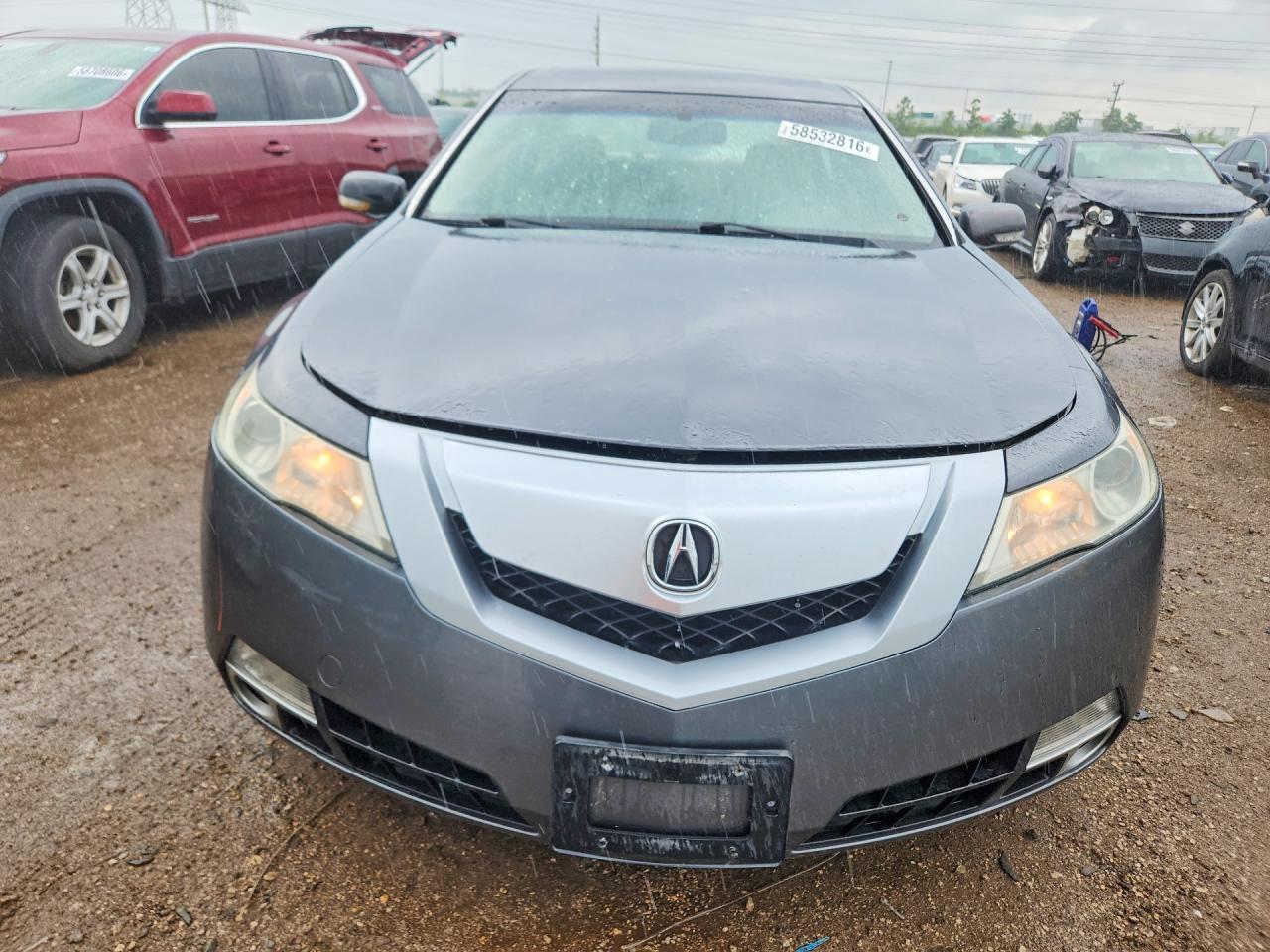 2010 Acura Tl Gray vin: 19UUA9F57AA007563