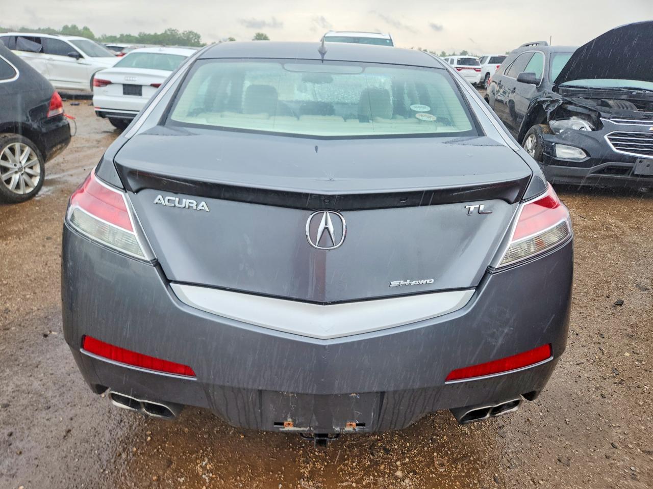 2010 Acura Tl Gray vin: 19UUA9F57AA007563