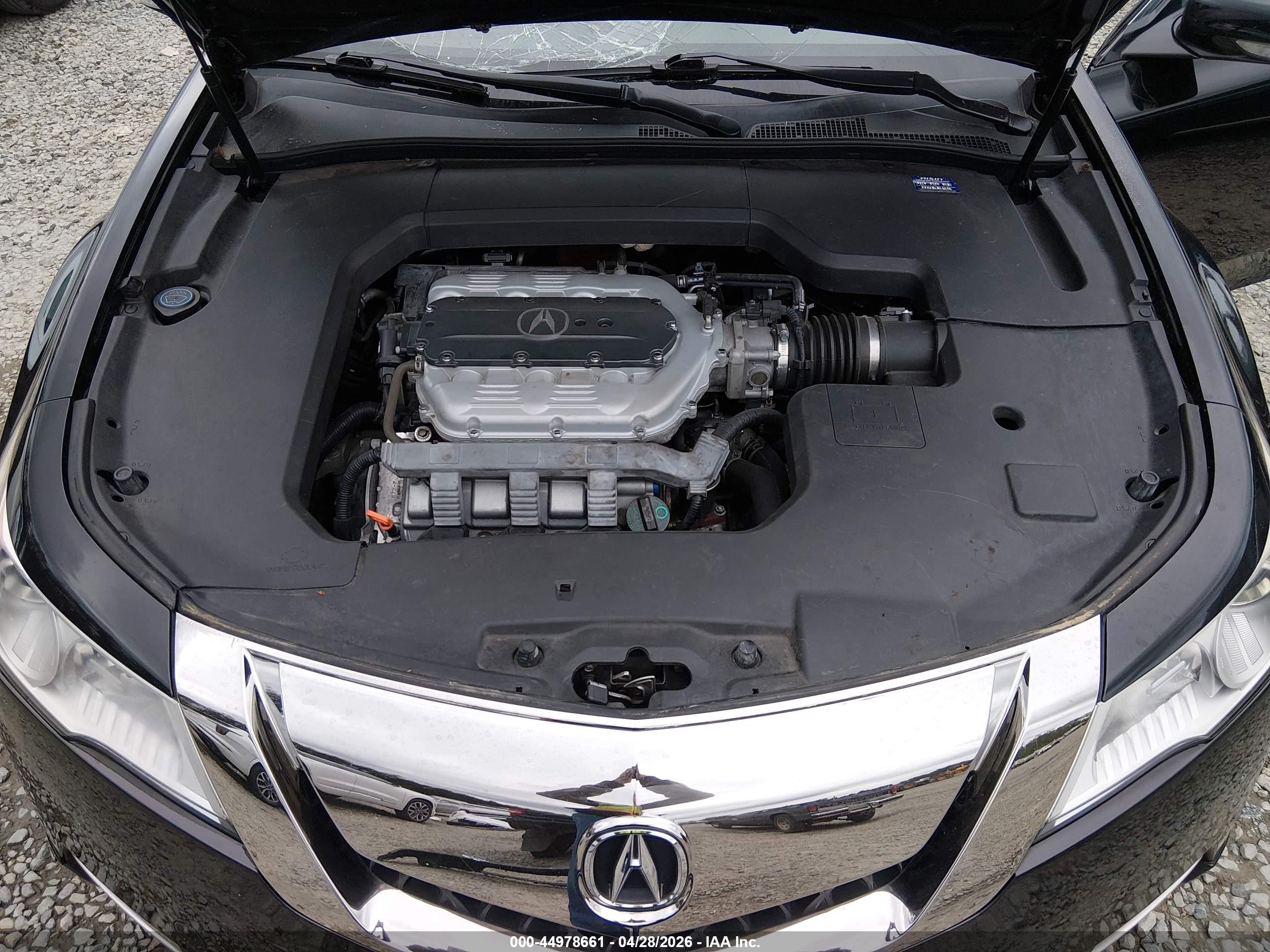2010 Acura Tl 3.7 Черный vin: 19UUA9F57AA007823