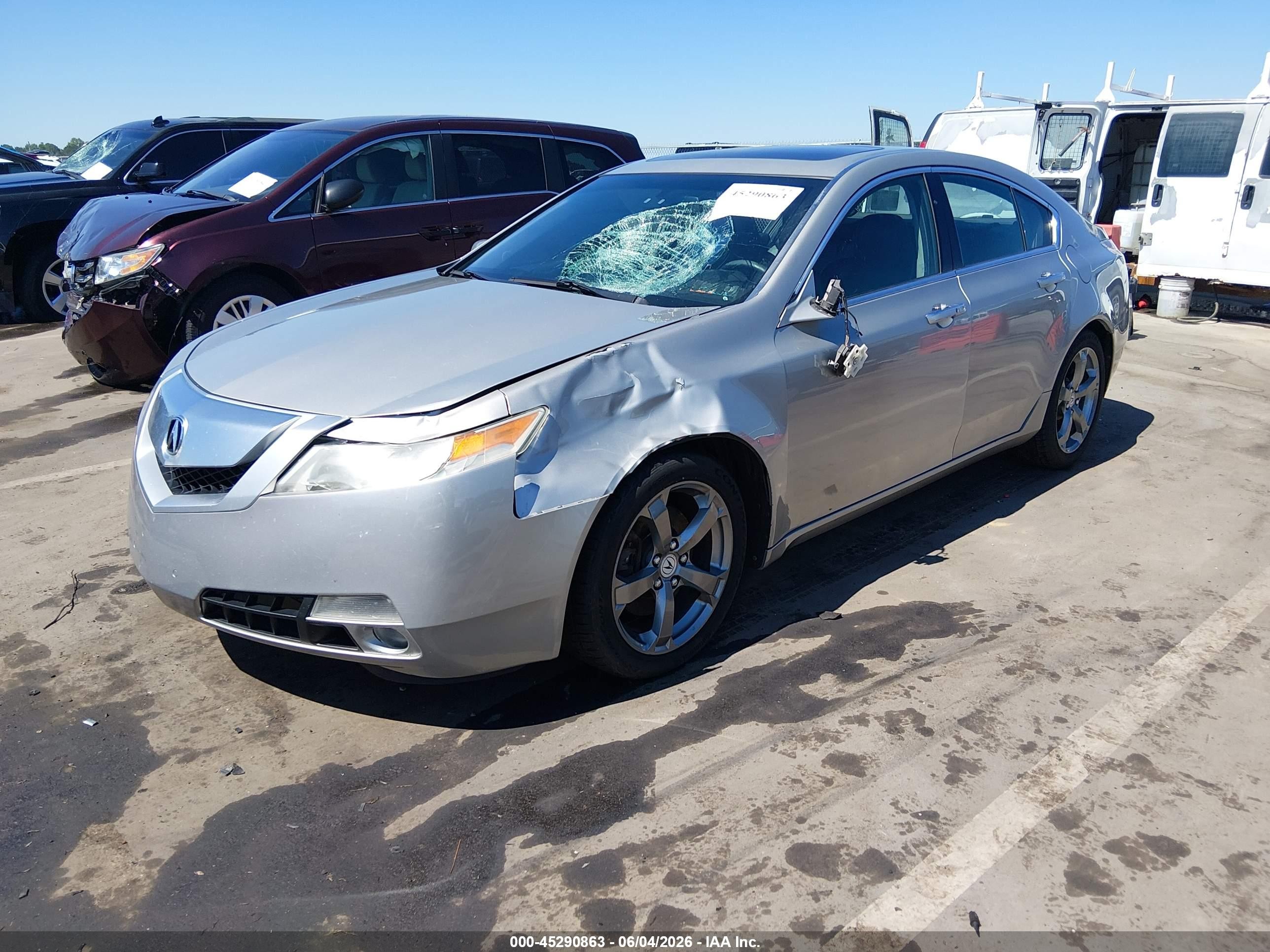 2011 Acura Tl 3.7 Silver vin: 19UUA9F57BA001781