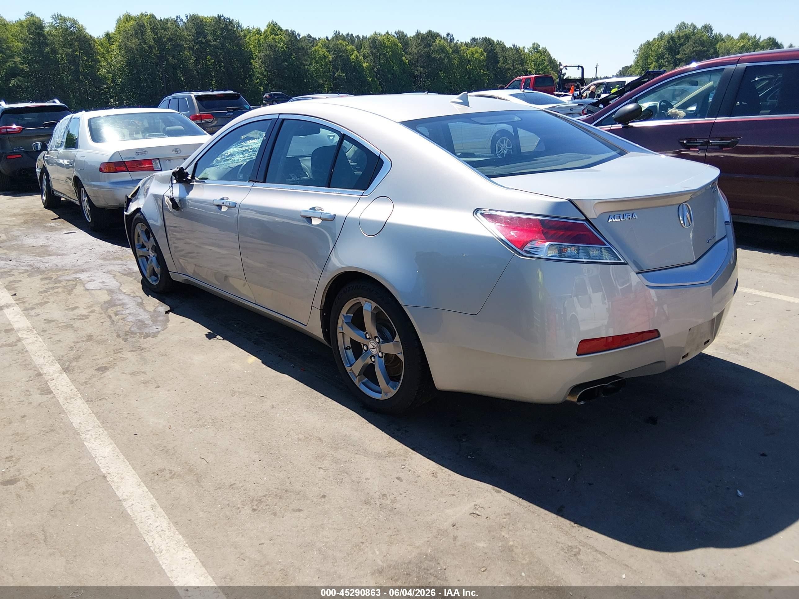 2011 Acura Tl 3.7 Silver vin: 19UUA9F57BA001781