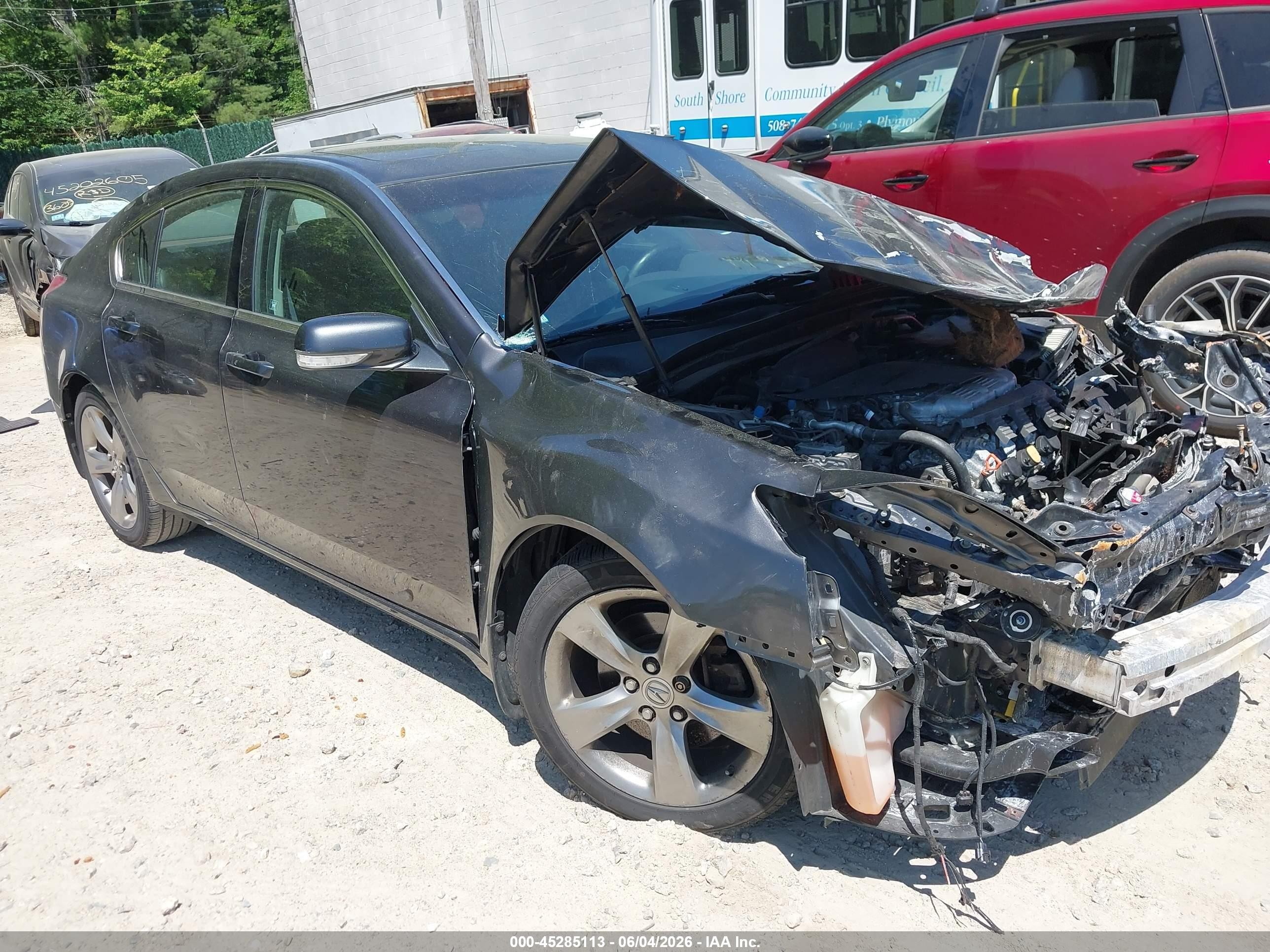 2012 Acura Tl 3.7 Gray vin: 19UUA9F57CA002253