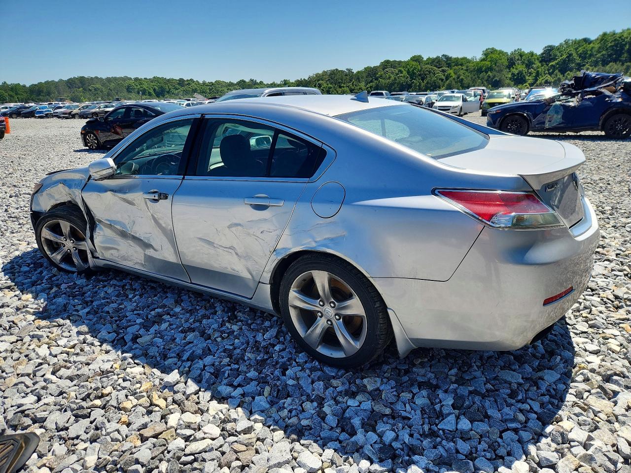 2012 Acura Tl Серебряный vin: 19UUA9F57CA005685