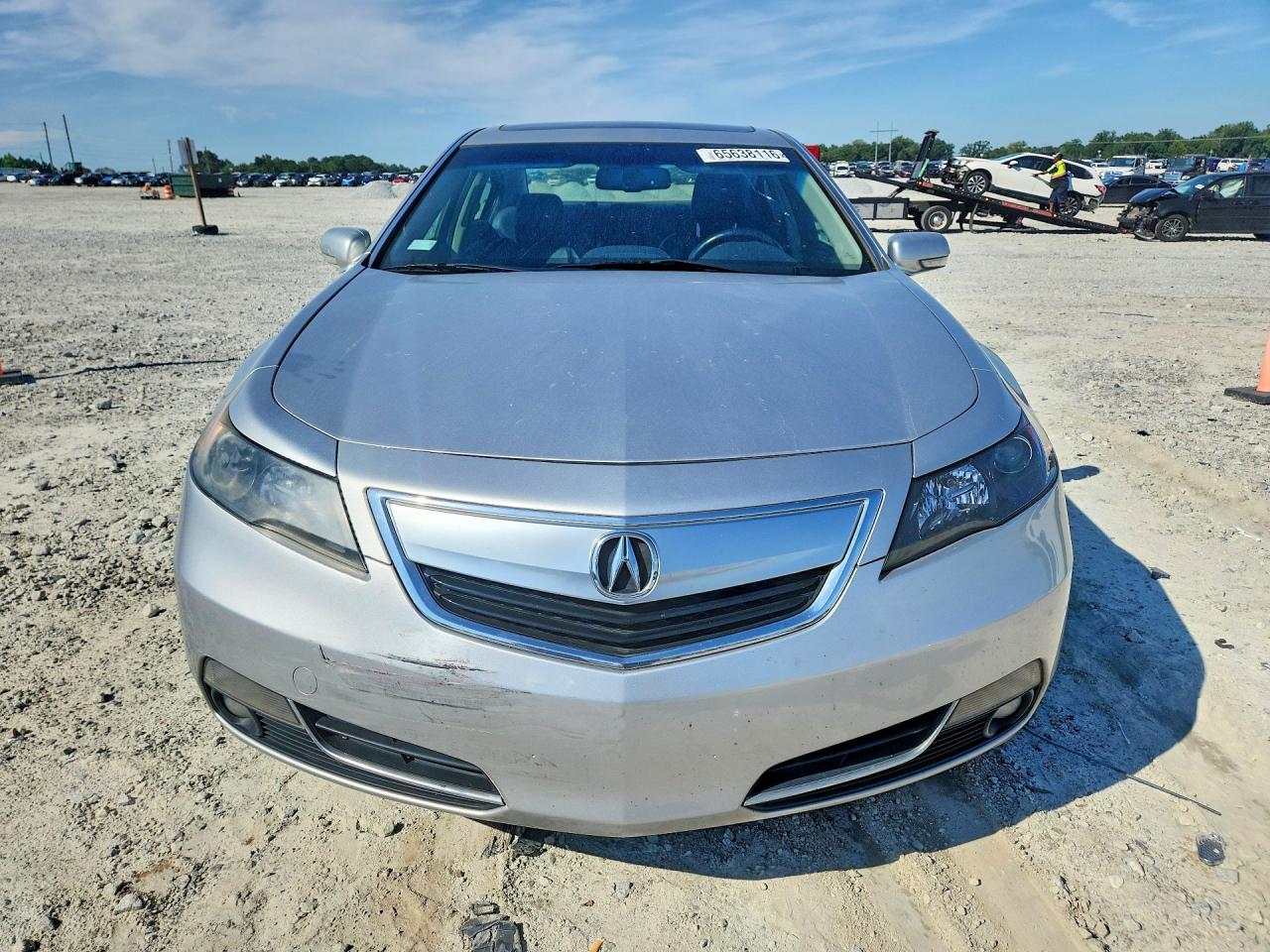 2012 Acura Tl Silver vin: 19UUA9F57CA009316