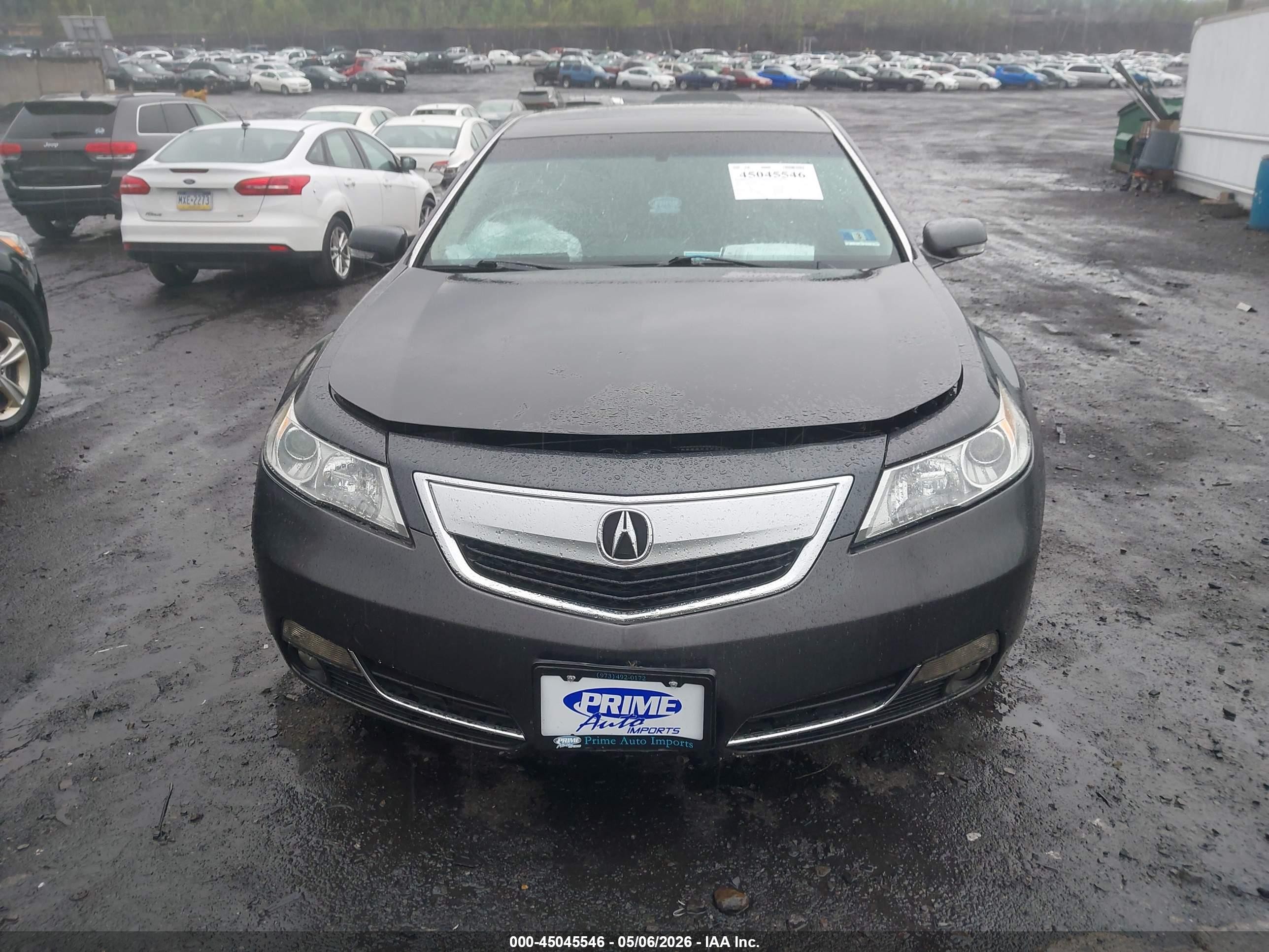 2012 Acura Tl 3.7 Серый vin: 19UUA9F57CA010286