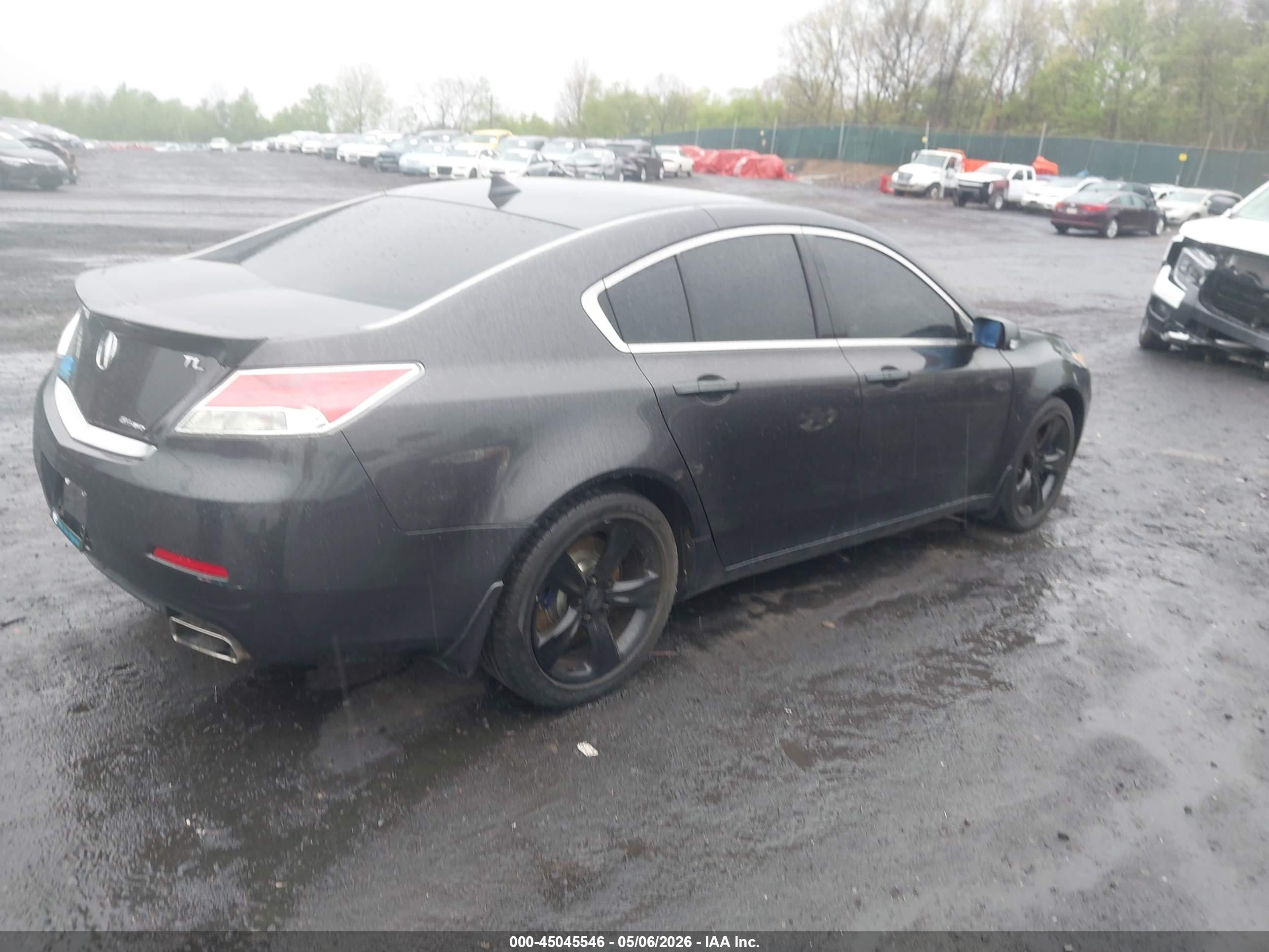 2012 Acura Tl 3.7 Серый vin: 19UUA9F57CA010286