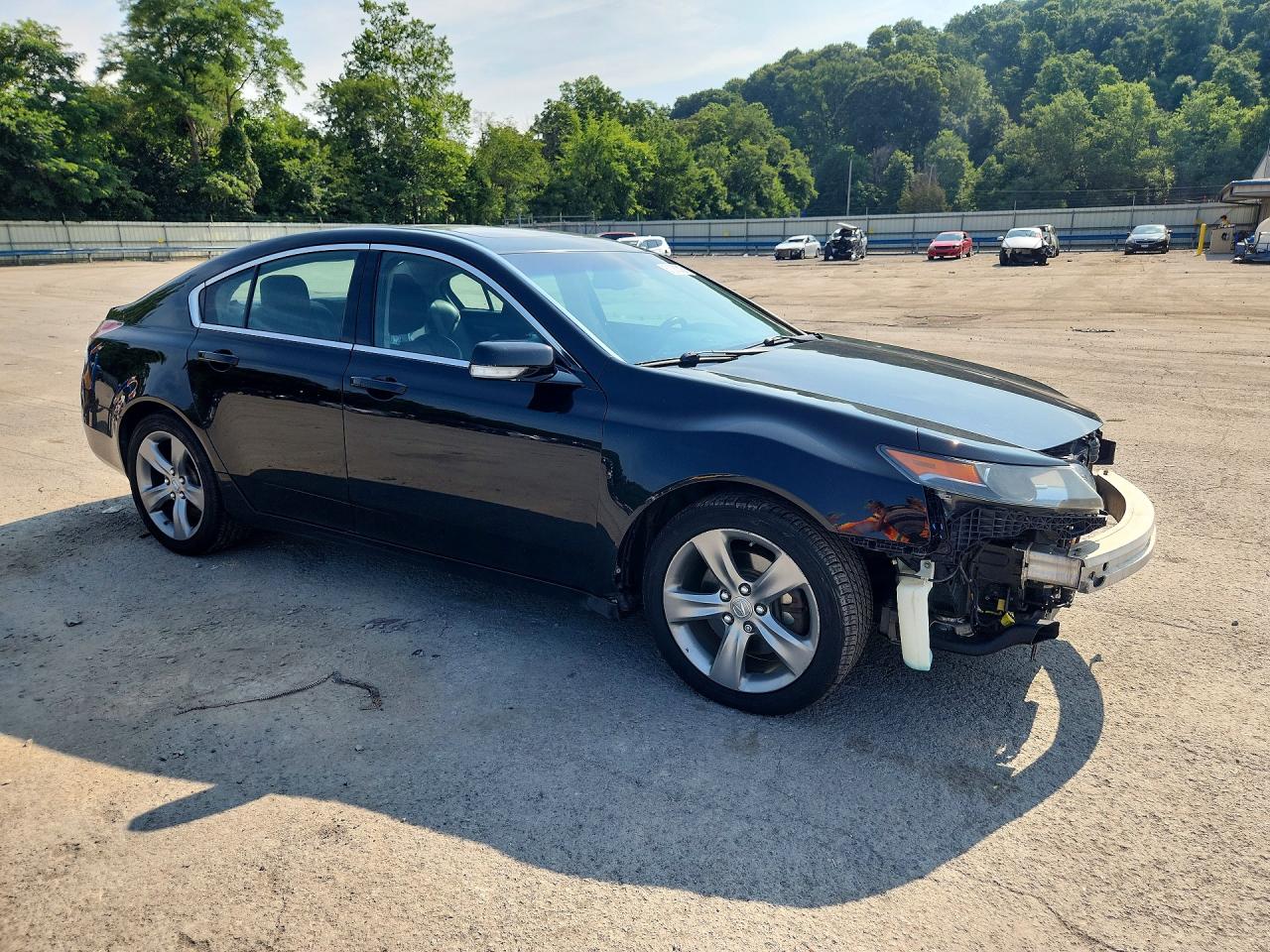 2012 Acura Tl Black vin: 19UUA9F57CA010532