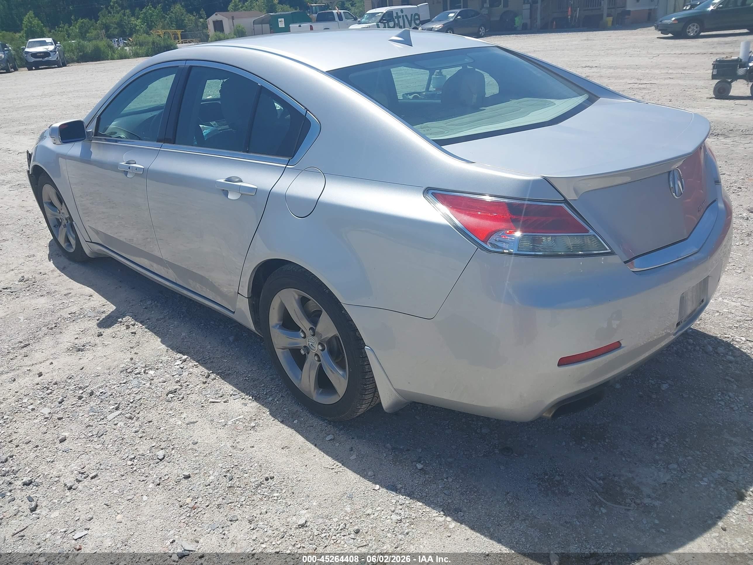 2013 Acura Tl 3.7 Silver vin: 19UUA9F57DA004800