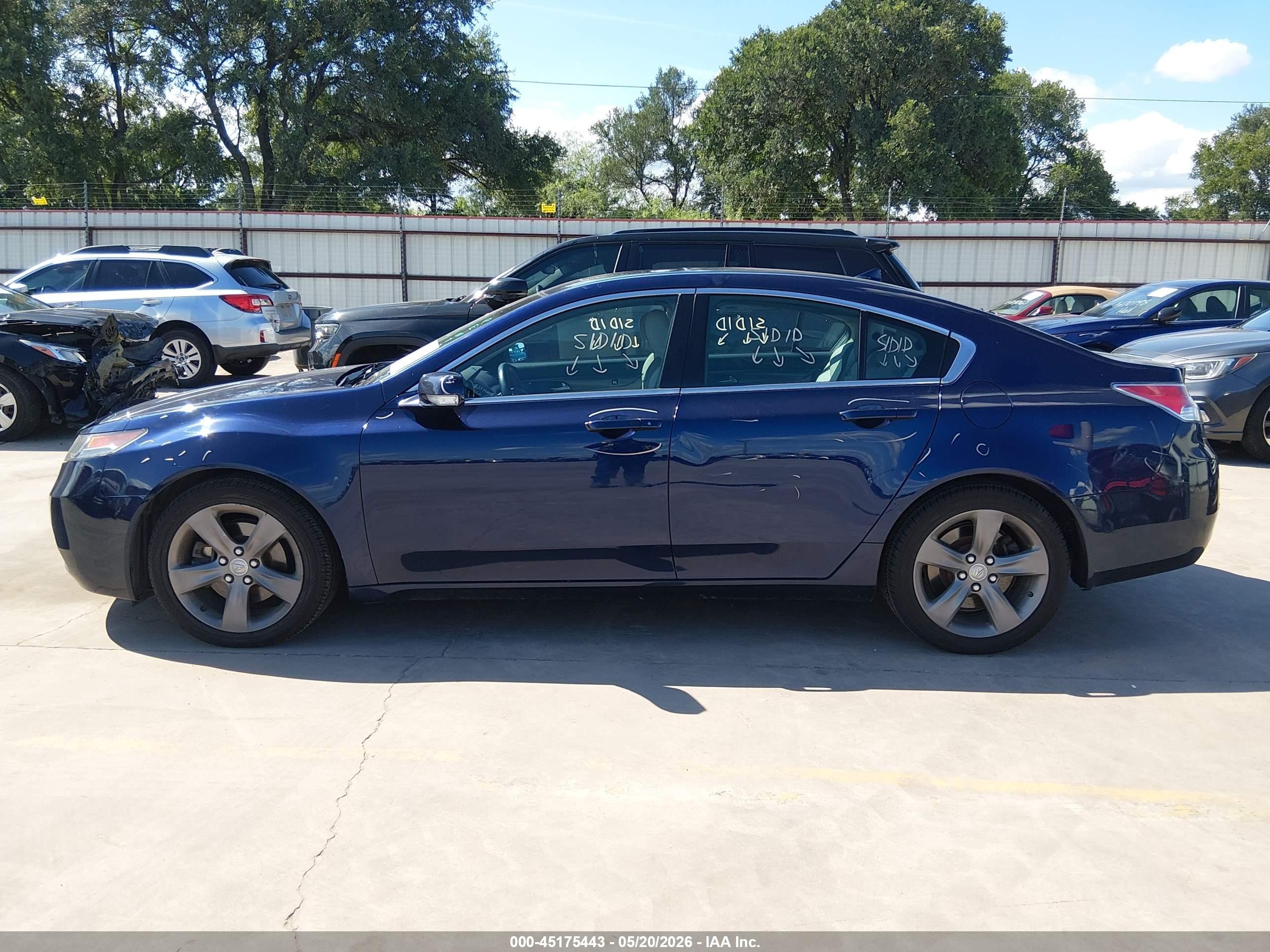 2013 Acura Tl 3.7 Navy vin: 19UUA9F57DA005574