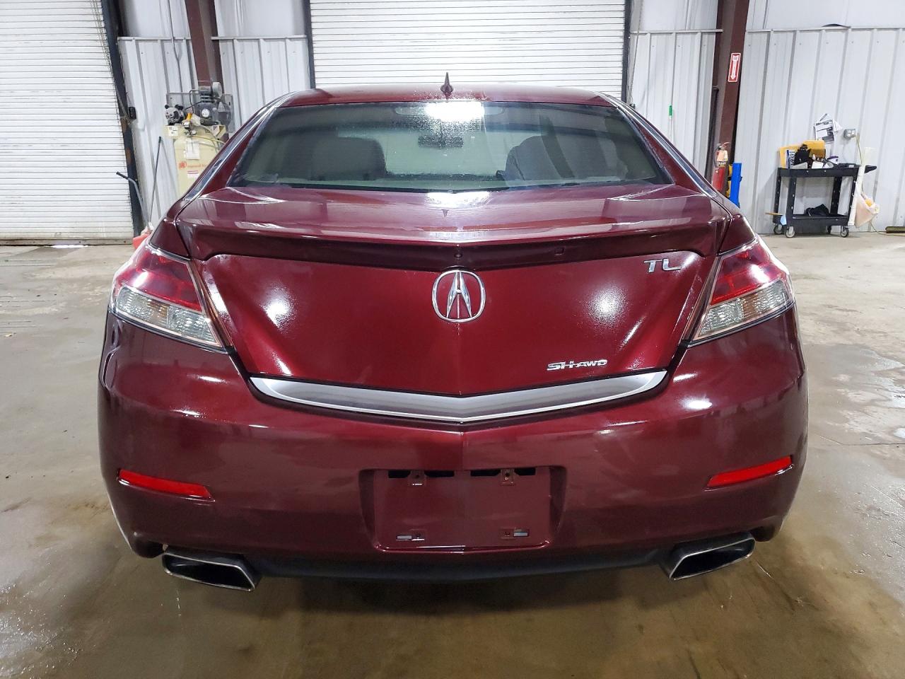 2014 Acura Tl Tech Maroon vin: 19UUA9F57EA000554