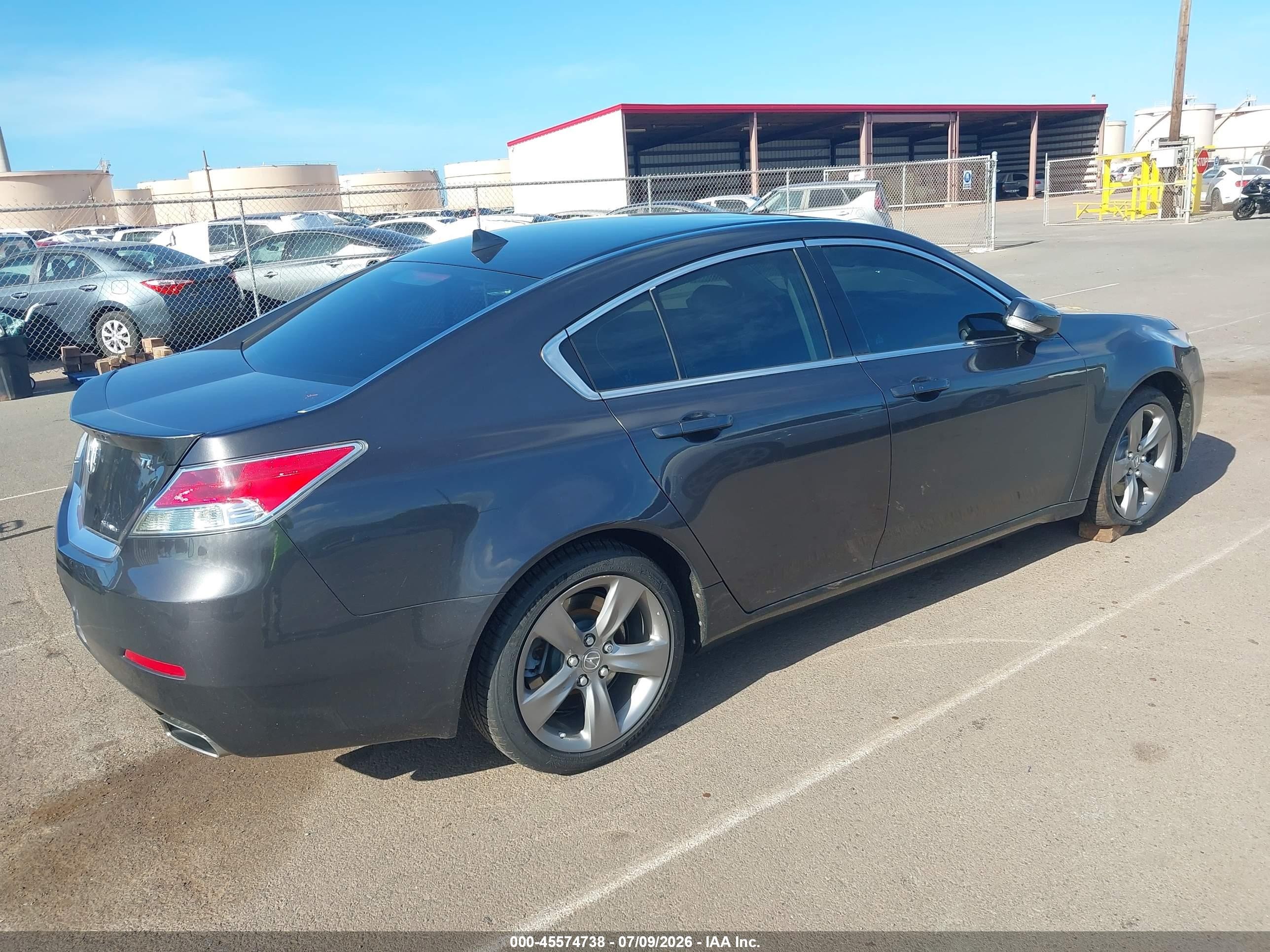 2014 Acura Tl 3.7 Серый vin: 19UUA9F57EA000649