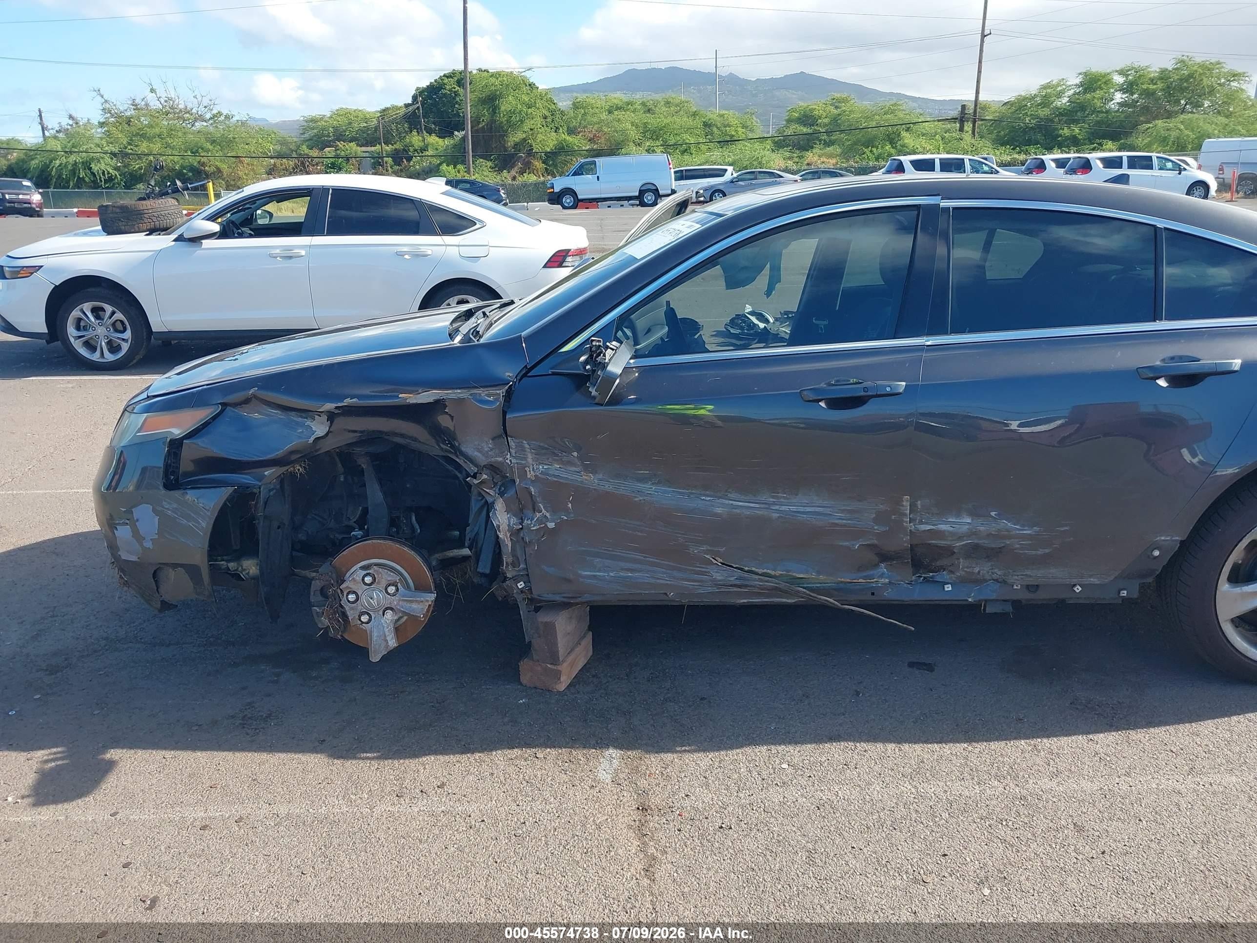 2014 Acura Tl 3.7 Серый vin: 19UUA9F57EA000649