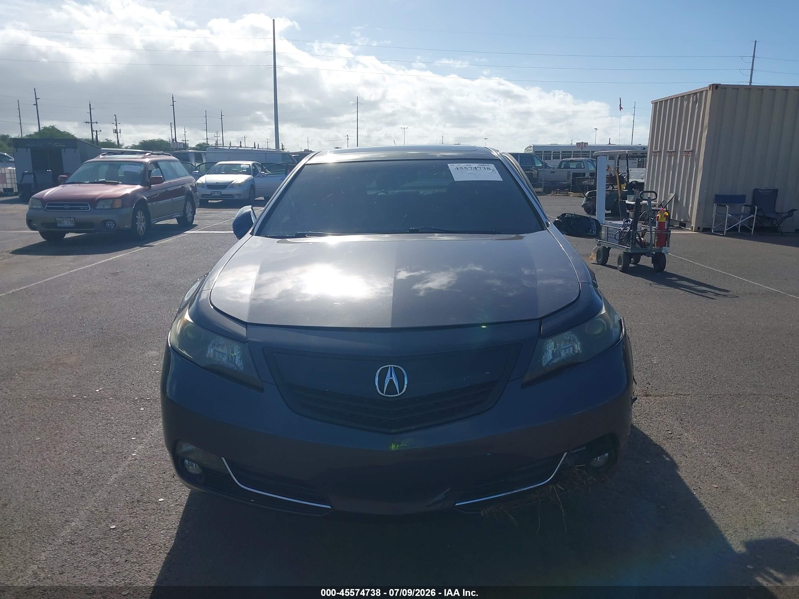 2014 Acura Tl 3.7 Серый vin: 19UUA9F57EA000649