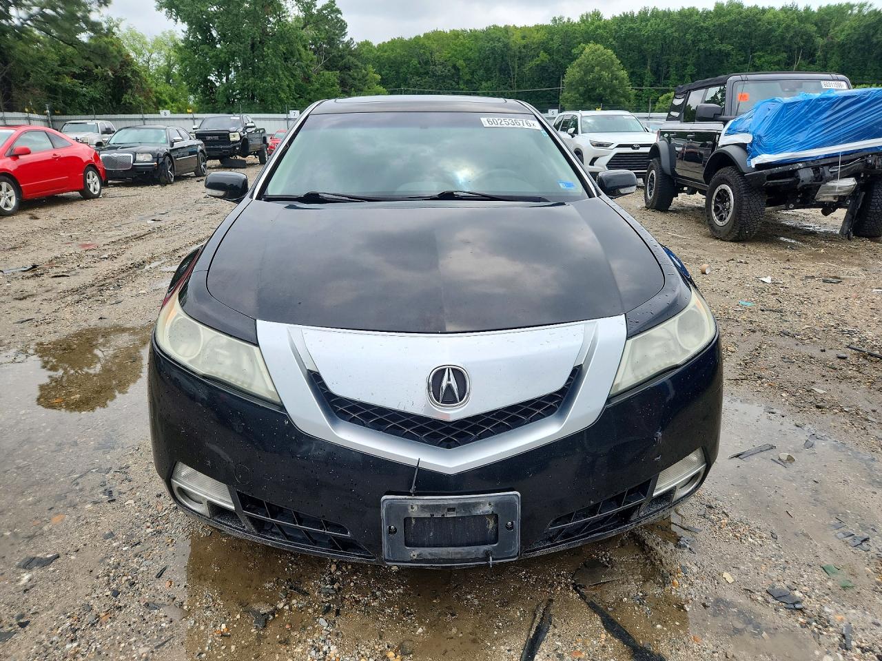 2010 Acura Tl Black vin: 19UUA9F58AA002291