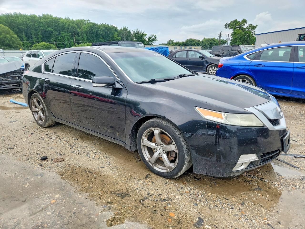 2010 Acura Tl Black vin: 19UUA9F58AA002291