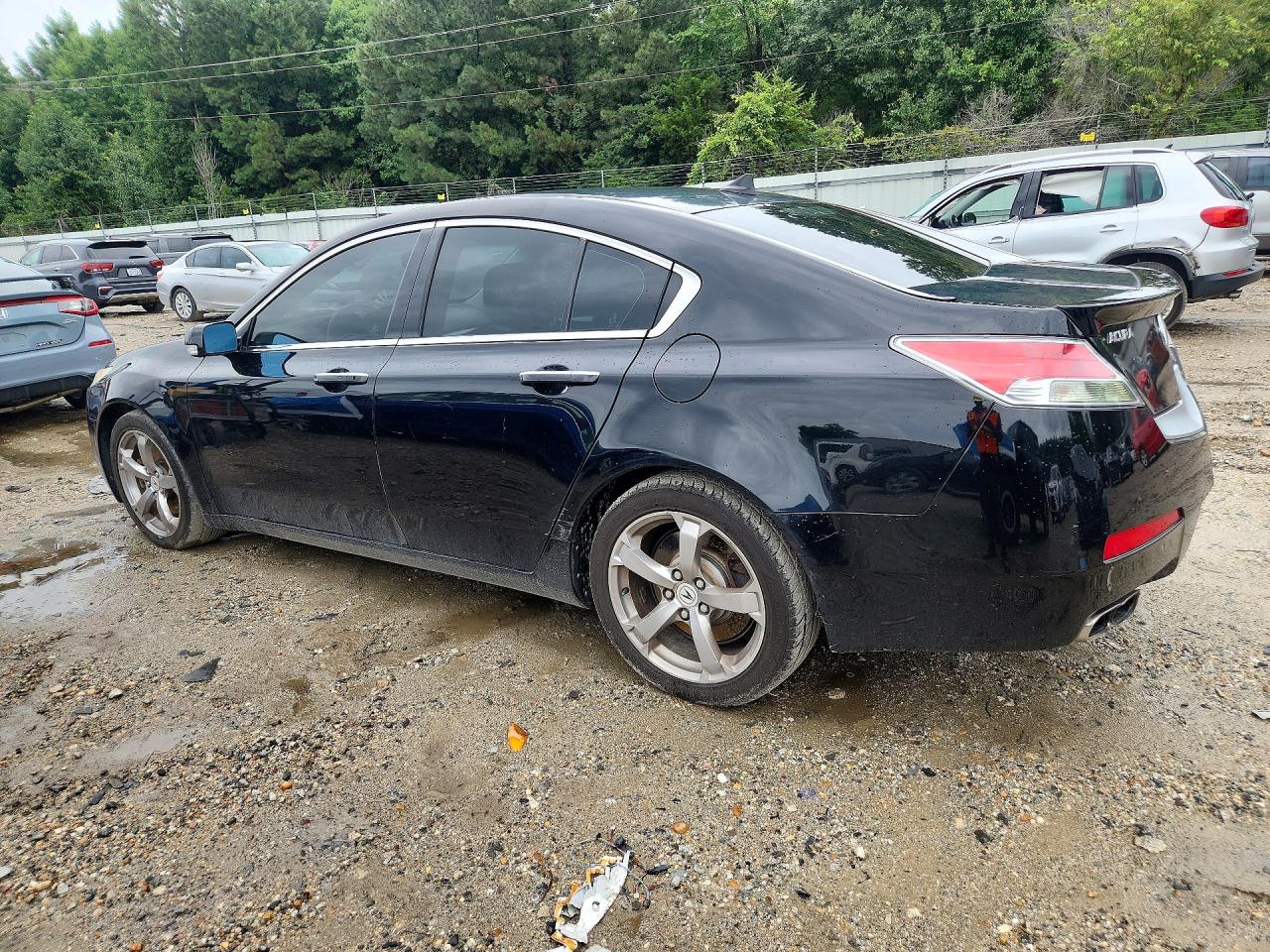 2010 Acura Tl Black vin: 19UUA9F58AA002291