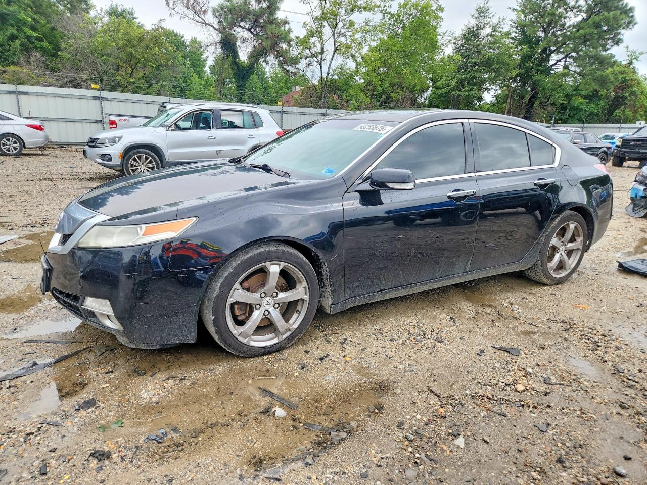 2010 Acura Tl Black vin: 19UUA9F58AA002291