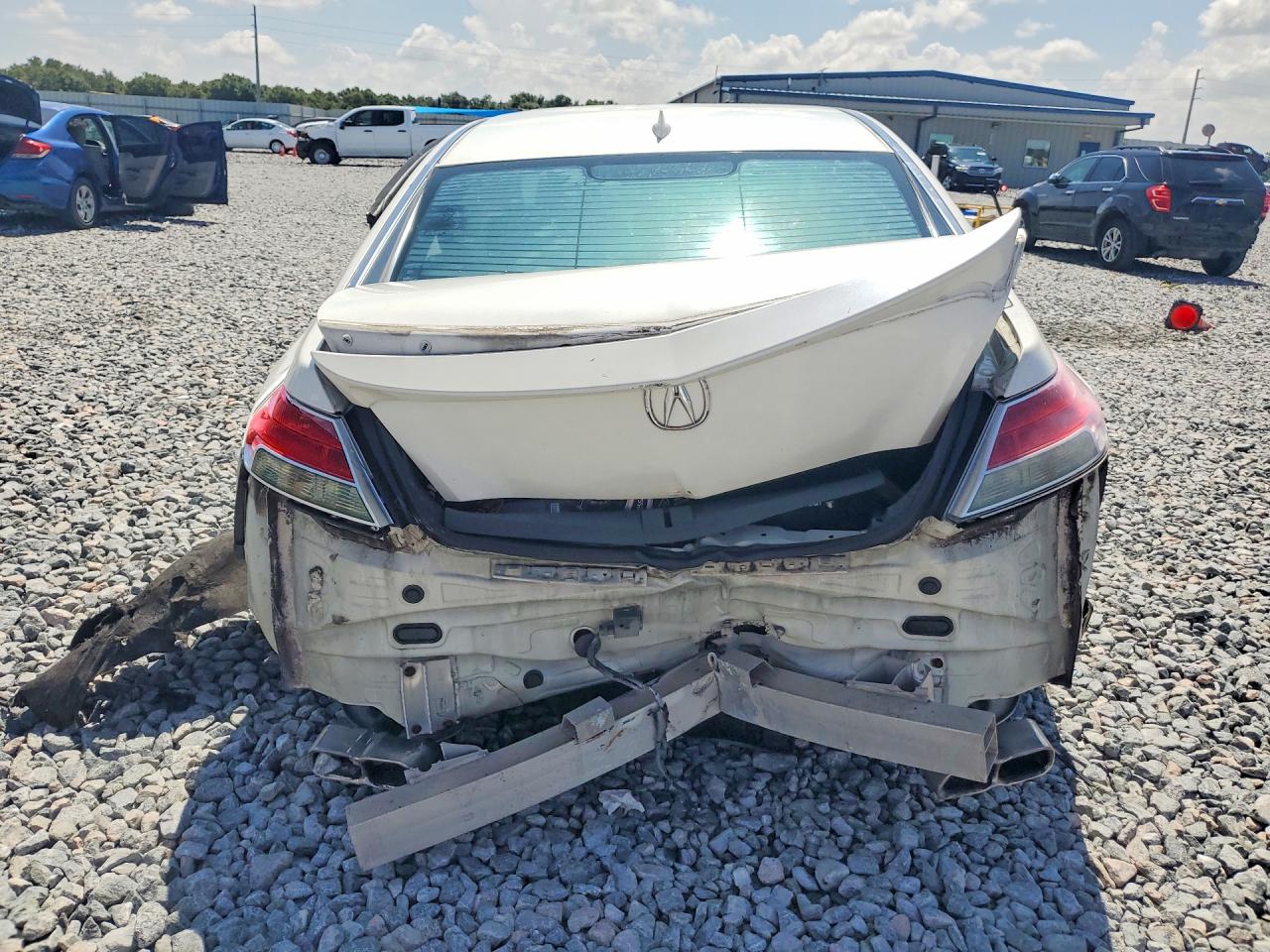 2010 Acura Tl Белый vin: 19UUA9F58AA005885