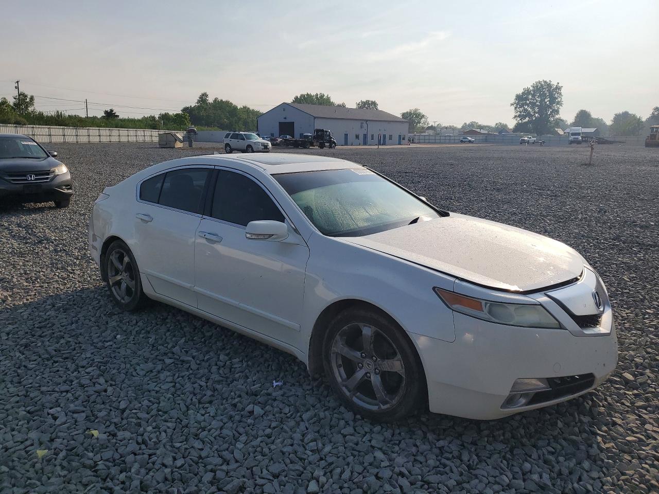 2010 Acura Tl White vin: 19UUA9F58AA007622