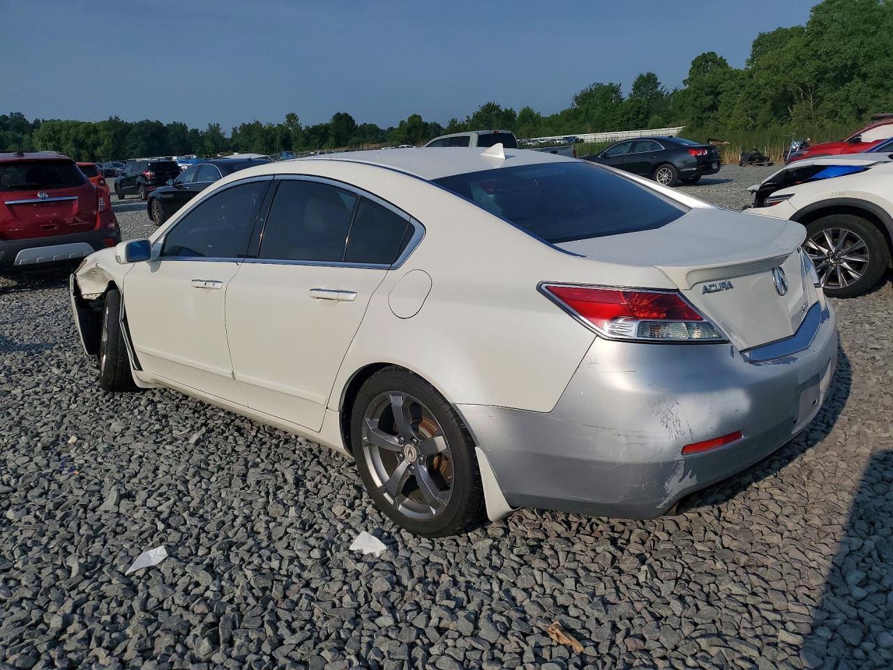 2010 Acura Tl White vin: 19UUA9F58AA007622