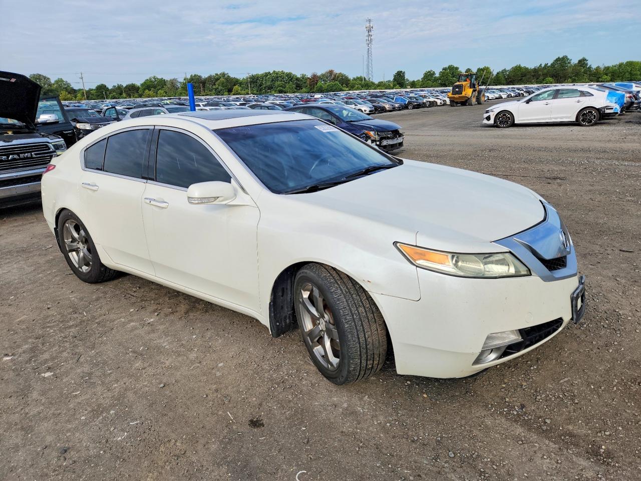 2010 Acura Tl Белый vin: 19UUA9F58AA007930