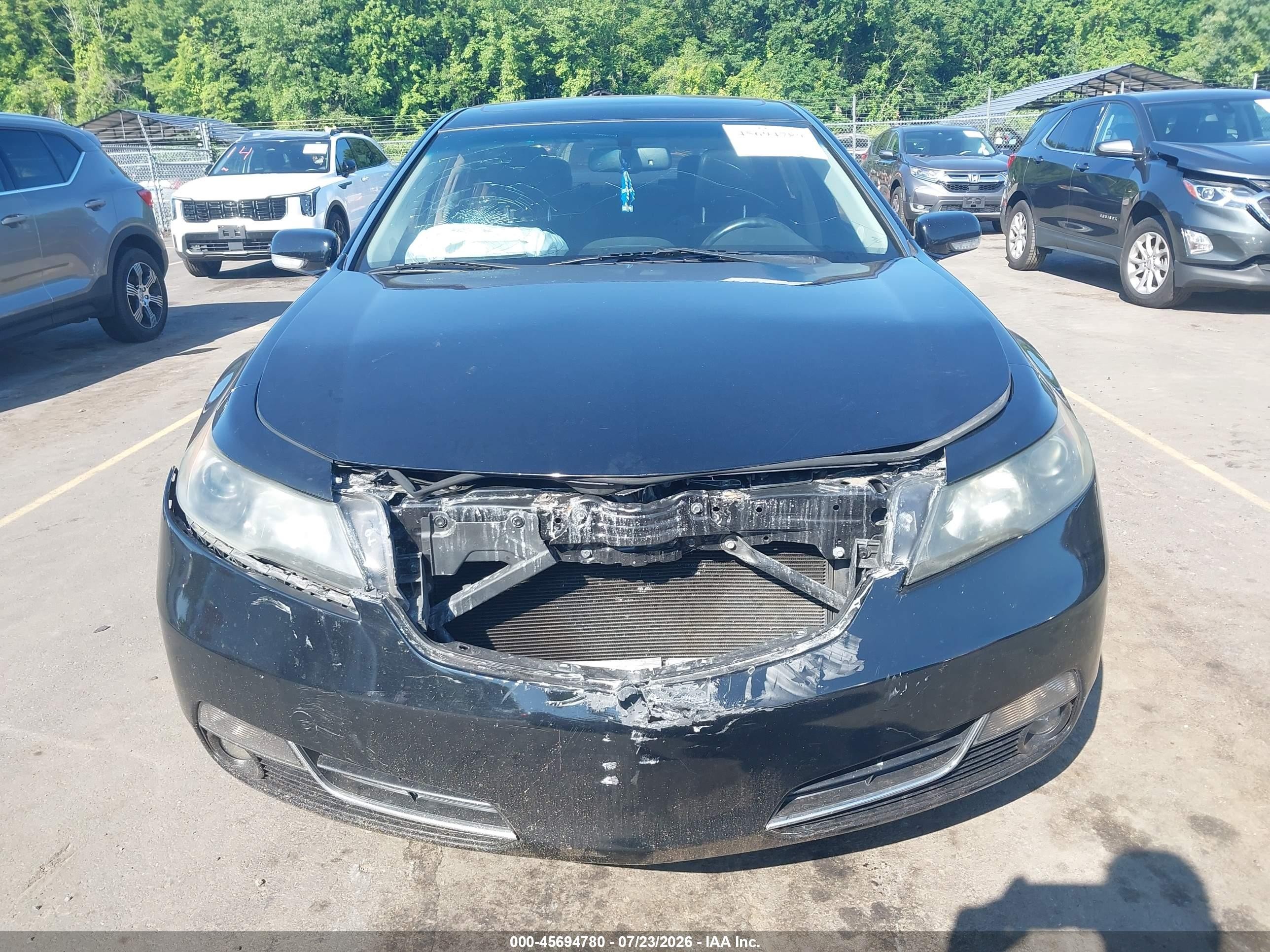2013 Acura Tl 3.7 Black vin: 19UUA9F58DA003333
