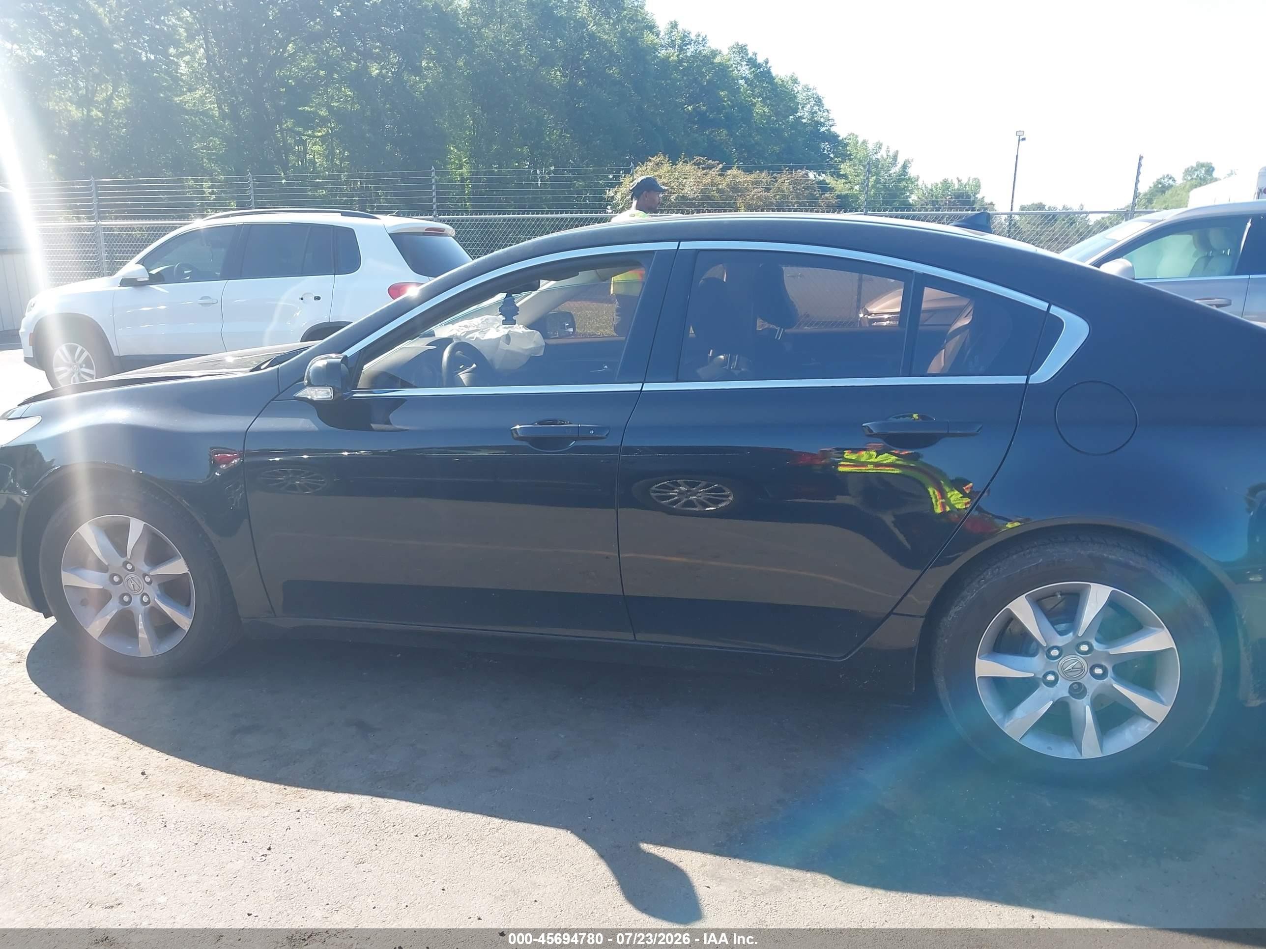 2013 Acura Tl 3.7 Black vin: 19UUA9F58DA003333
