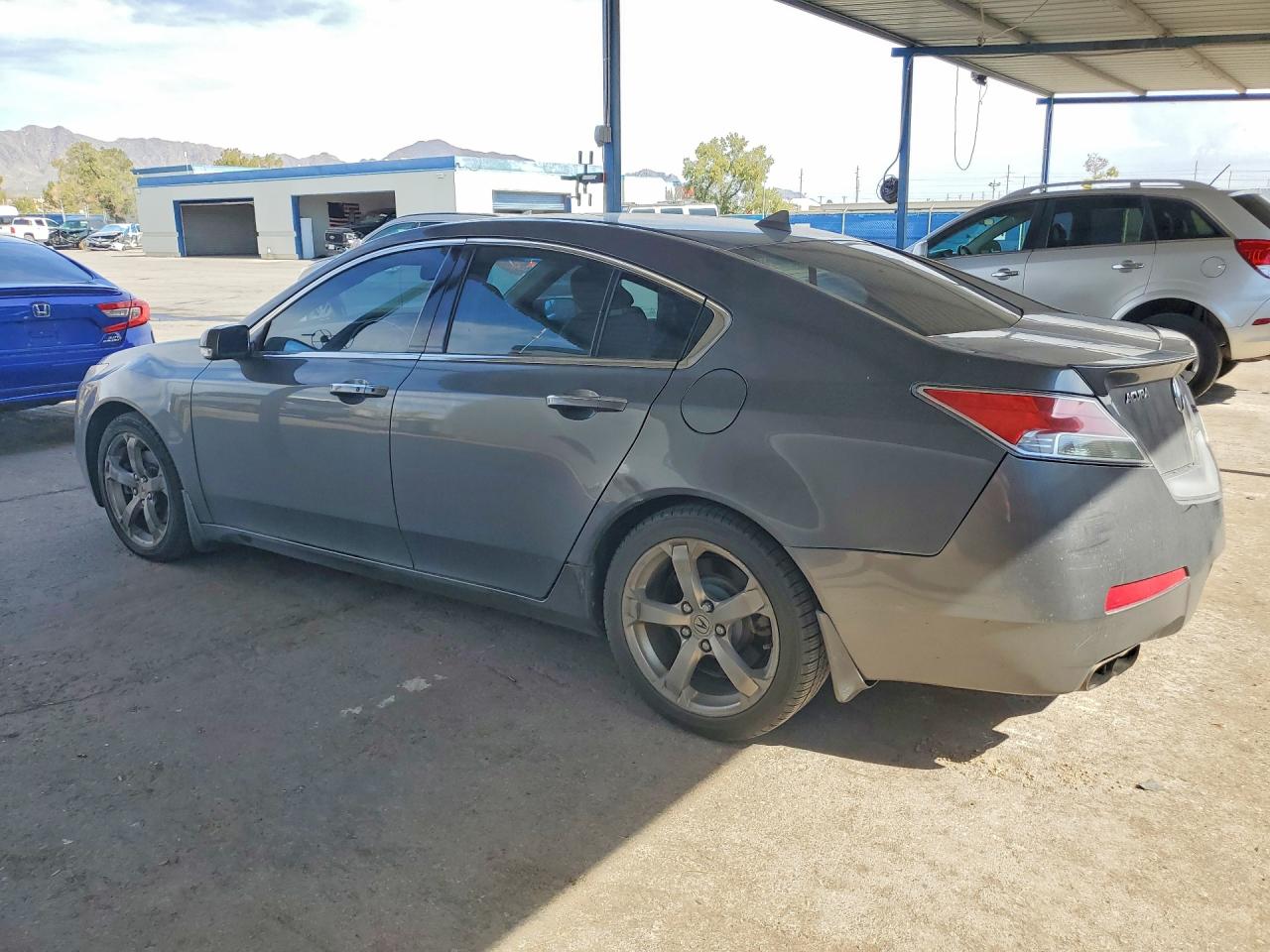 2010 Acura Tl Gray vin: 19UUA9F59AA000985