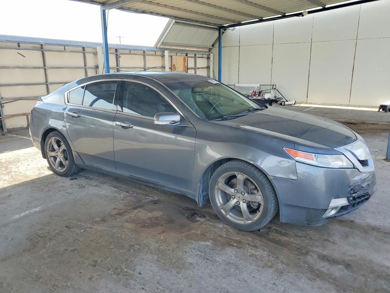 2010 Acura Tl Gray vin: 19UUA9F59AA000985