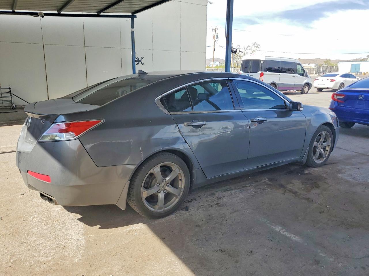 2010 Acura Tl Gray vin: 19UUA9F59AA000985