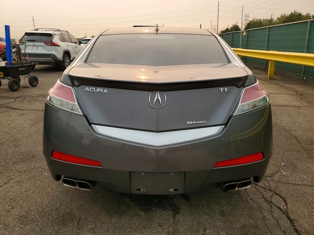 2010 Acura Tl Gray vin: 19UUA9F59AA002414